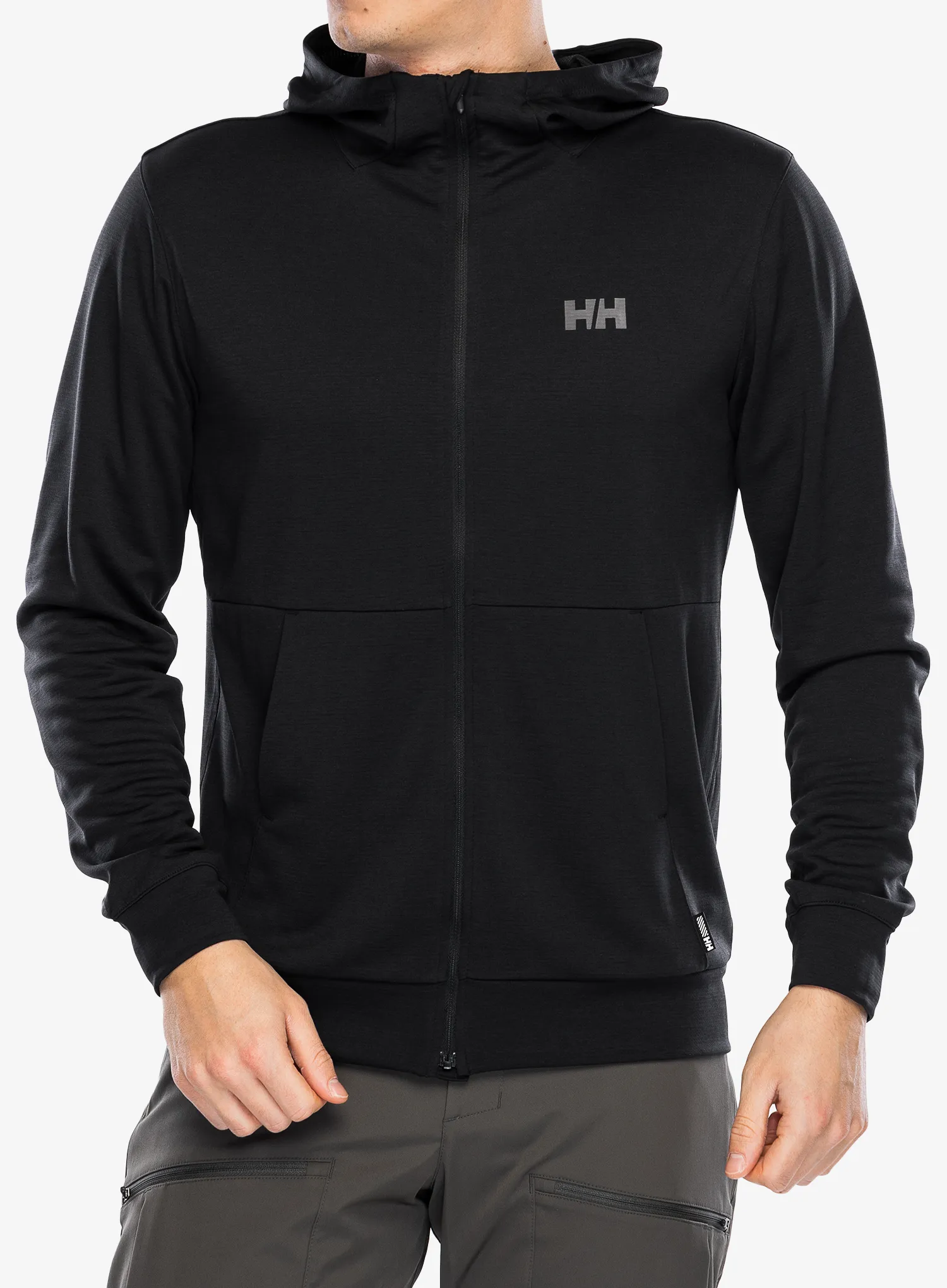 Majica s kapuljačom Helly Hansen HH Lifa Tech Lite Zip Hoodie - black