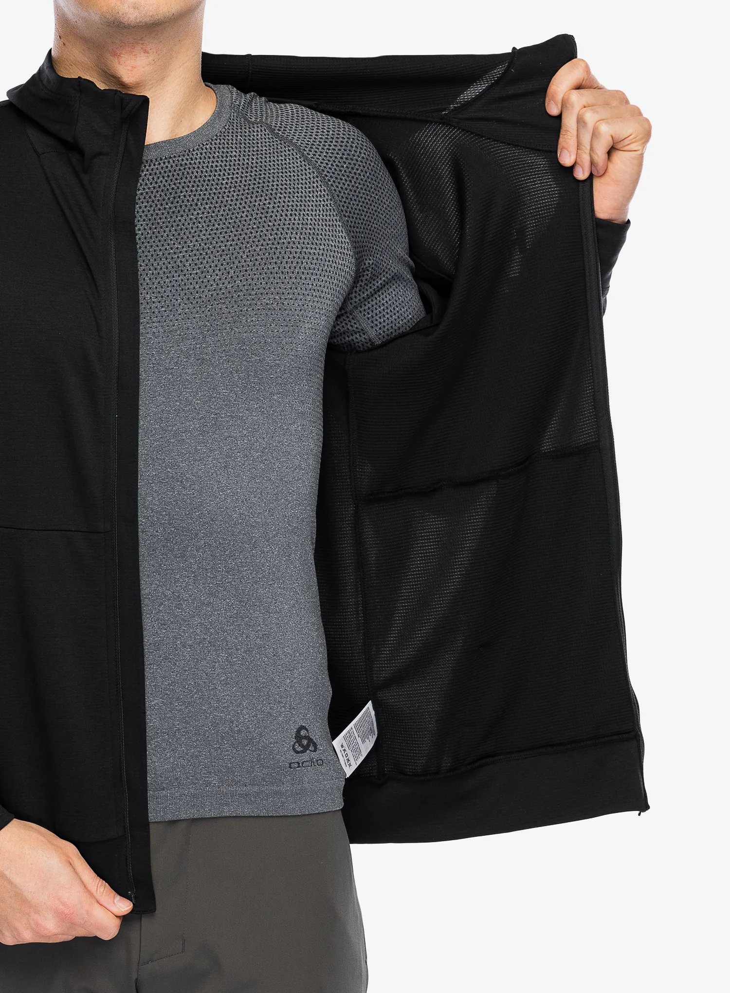 Majica s kapuljačom Helly Hansen HH Lifa Tech Lite Zip Hoodie - black