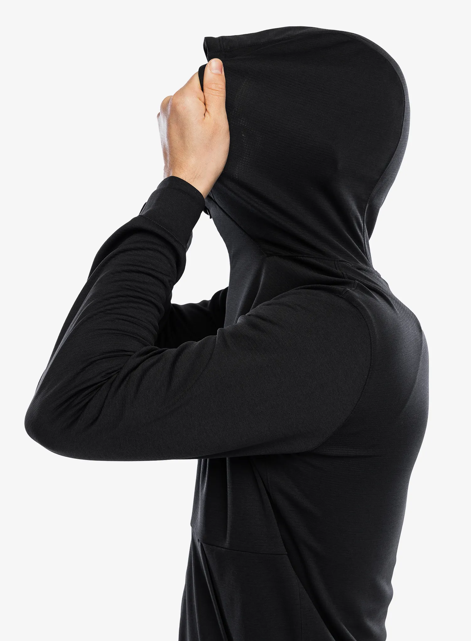 Majica s kapuljačom Helly Hansen HH Lifa Tech Lite Zip Hoodie - black