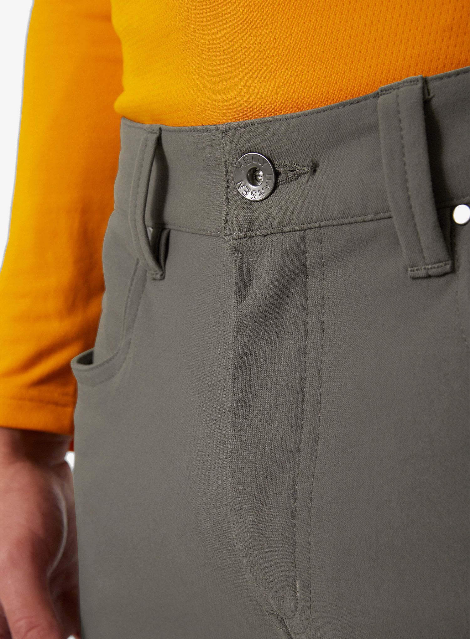 Planinarske hlače Helly Hansen Holmen 5 Pocket Pant - beluga