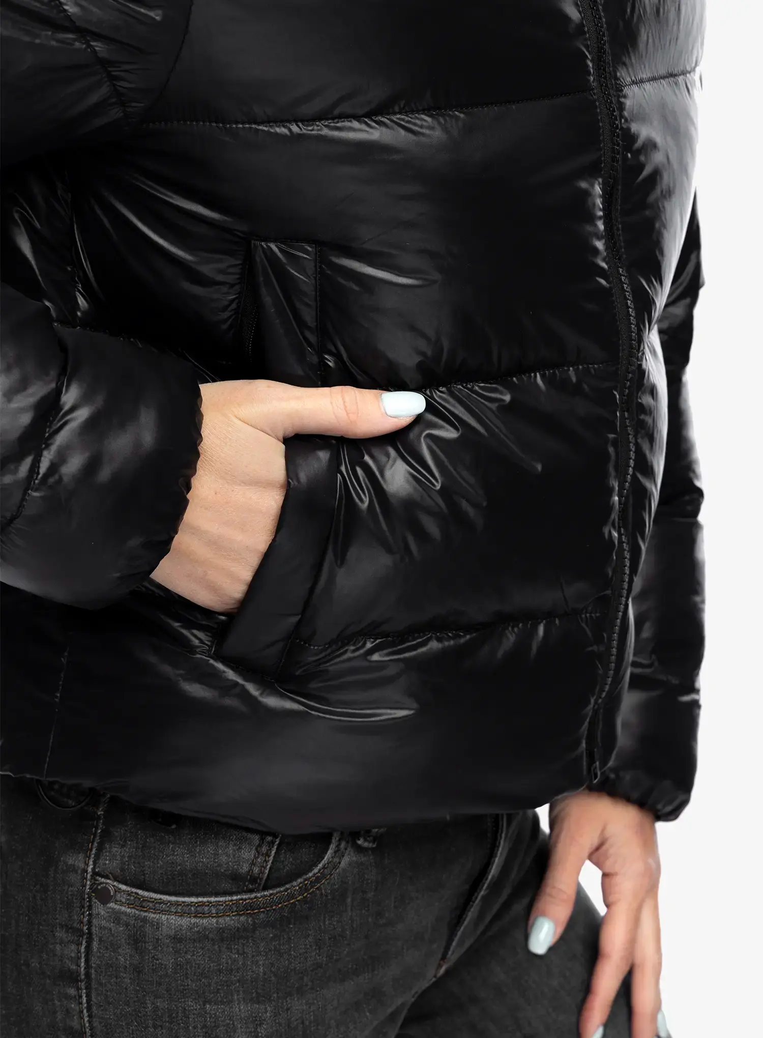 Jakna s postavom ženska Helly Hansen Jade Puffer Jacket - black