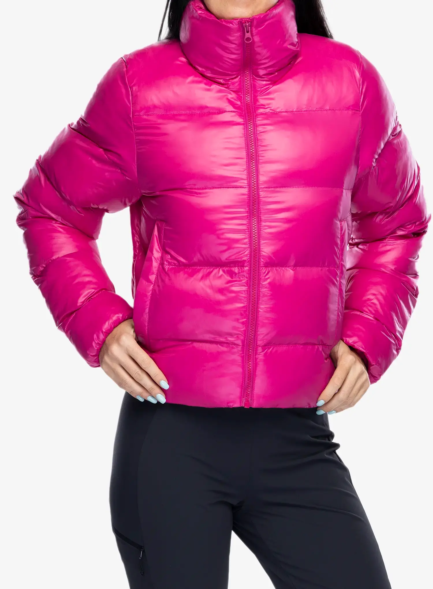 Jakna s postavom ženska Helly Hansen Jade Puffer Jacket - magenta 2.0