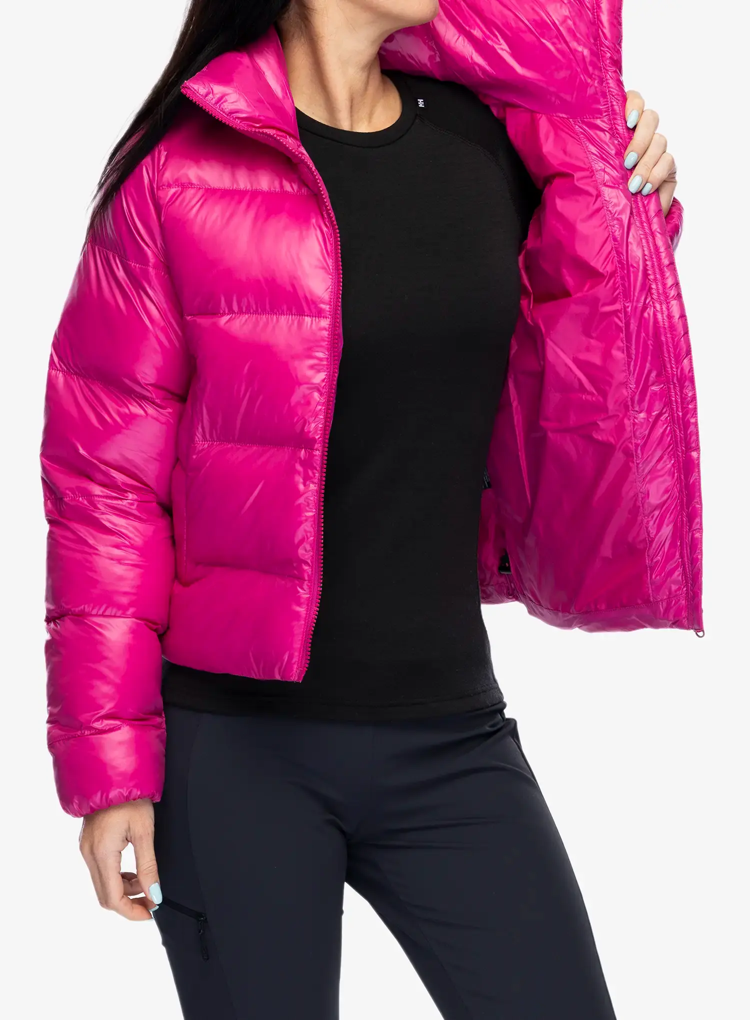 Jakna s postavom ženska Helly Hansen Jade Puffer Jacket - magenta 2.0