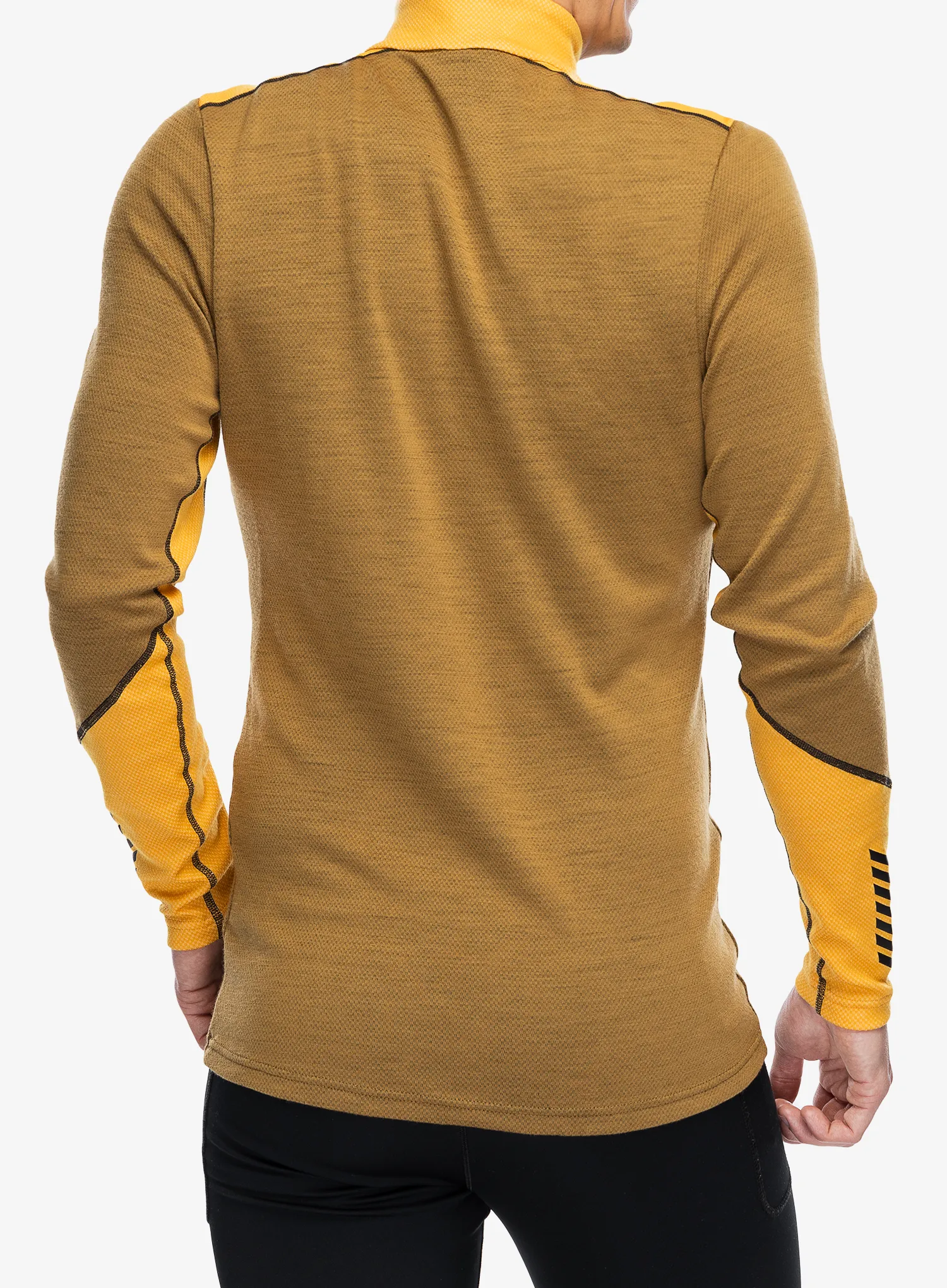 Termoaktivna dukserica Helly Hansen LIFA Merino Midweight 1/2 Zip - lynx