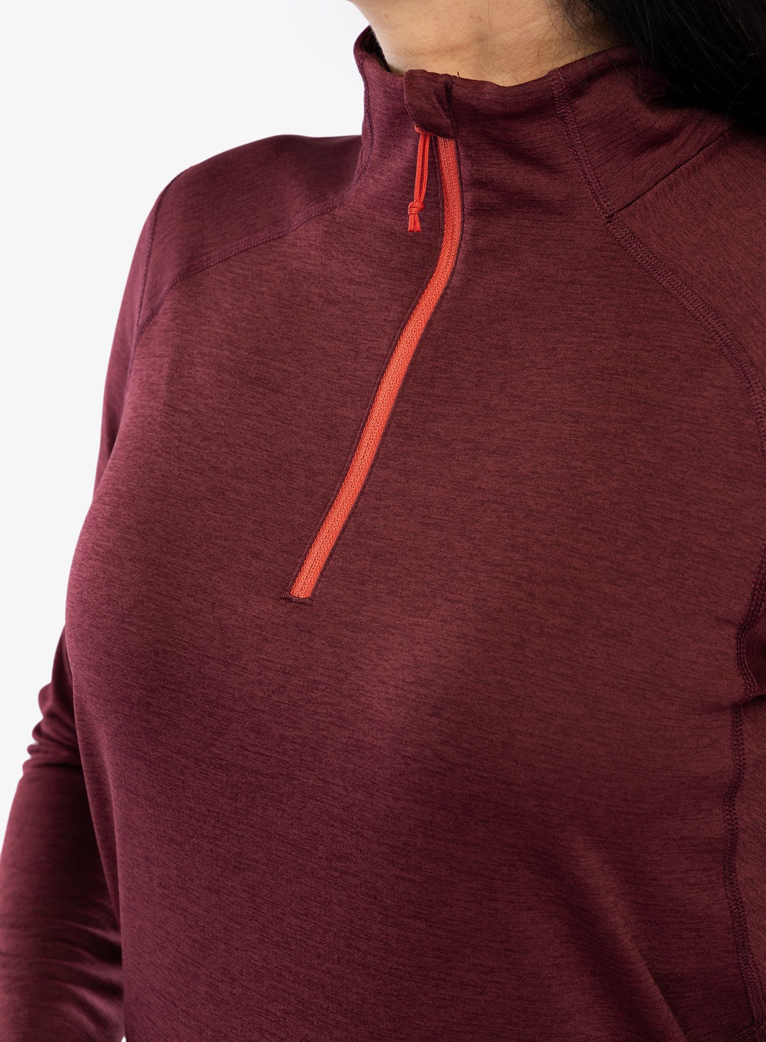 Ženska dukserica Helly Hansen LIFA Tech Lite 1/2 Zip - hickory/coral almond