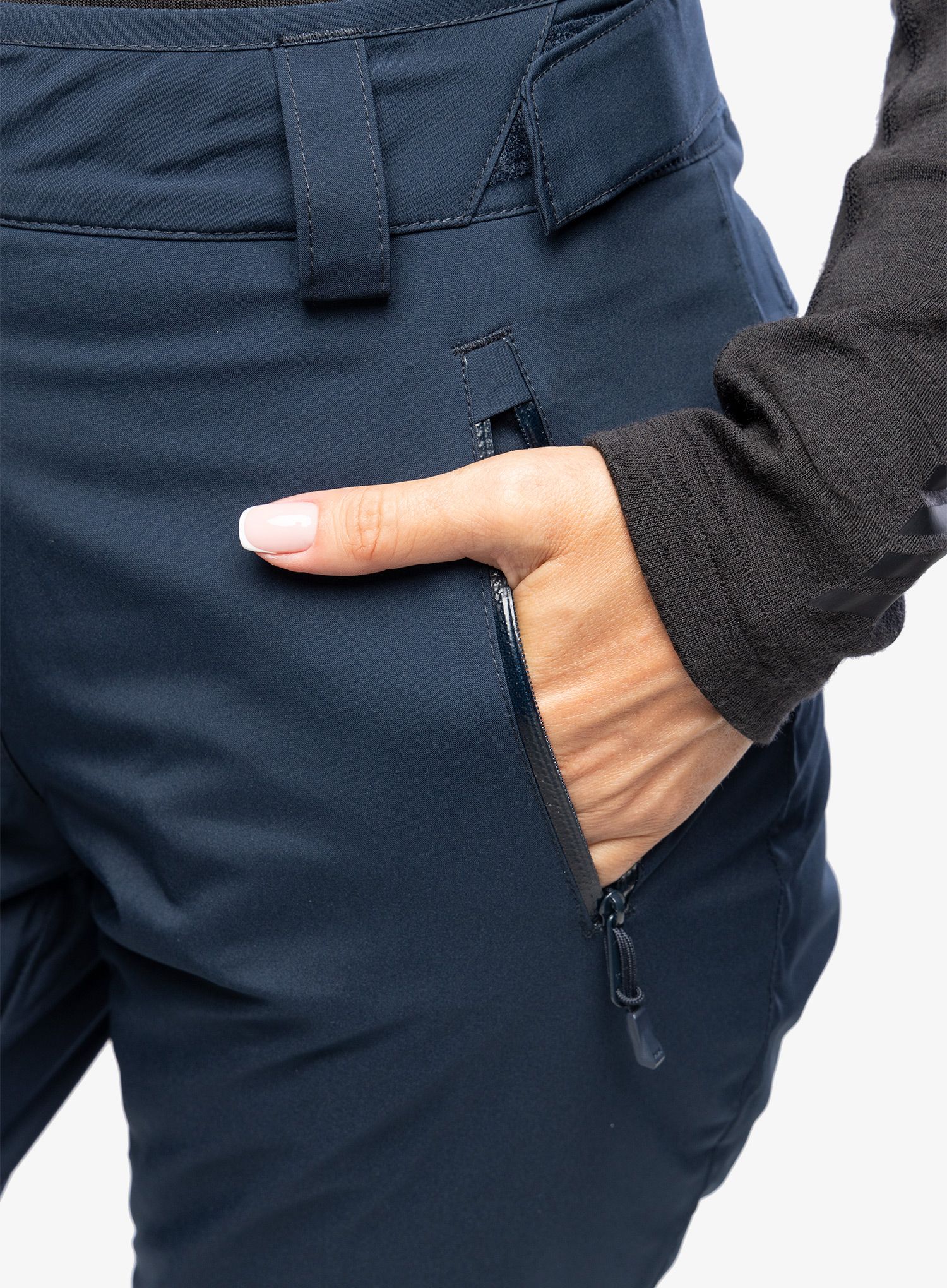 Ženske skijaške hlače Helly Hansen Legendary Insulated Pant - navy/vaporous grey/gum