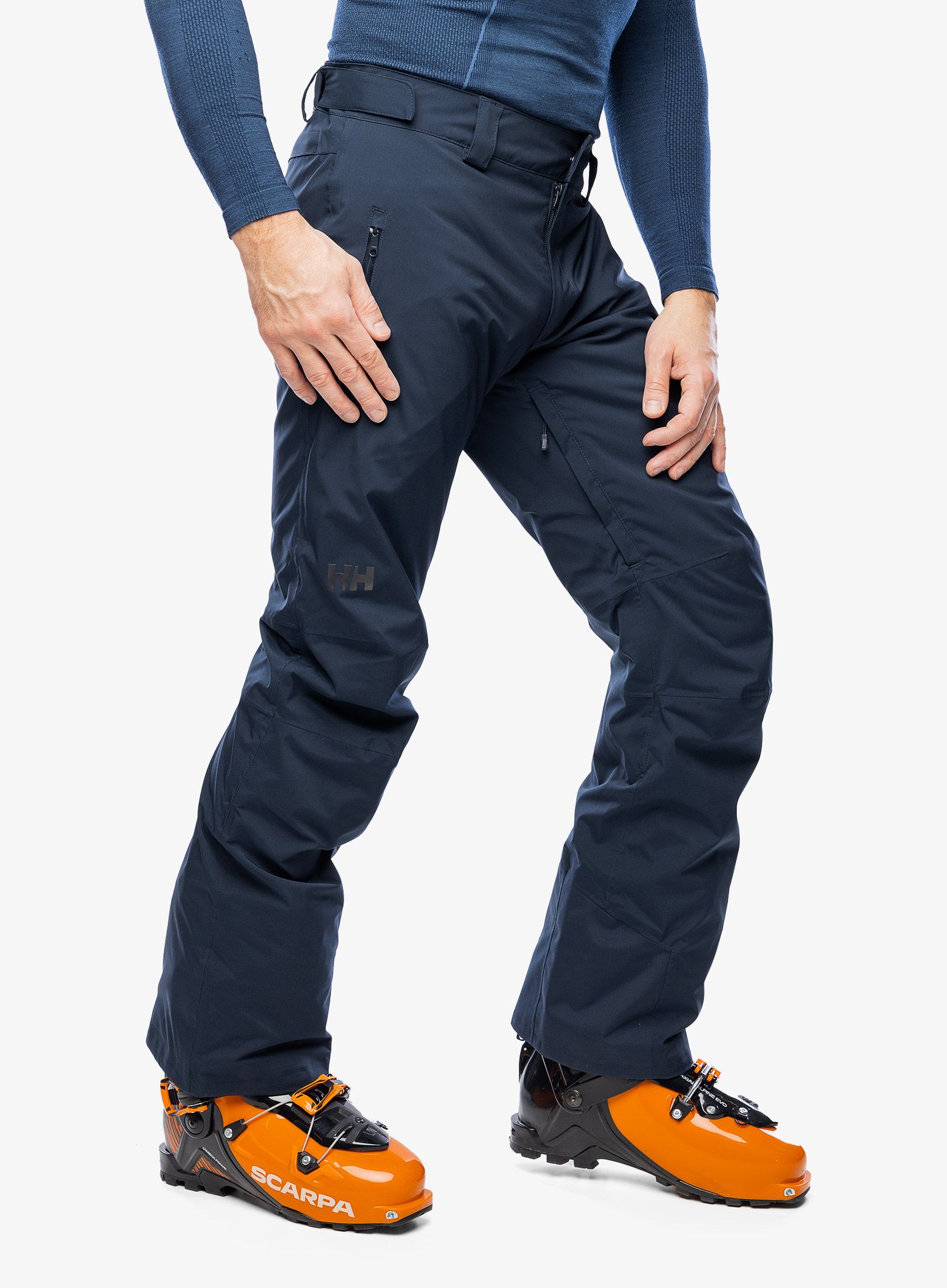 Muške skijaške hlače Helly Hansen Legendary Insulated Pant - navy/vaporous grey/gum
