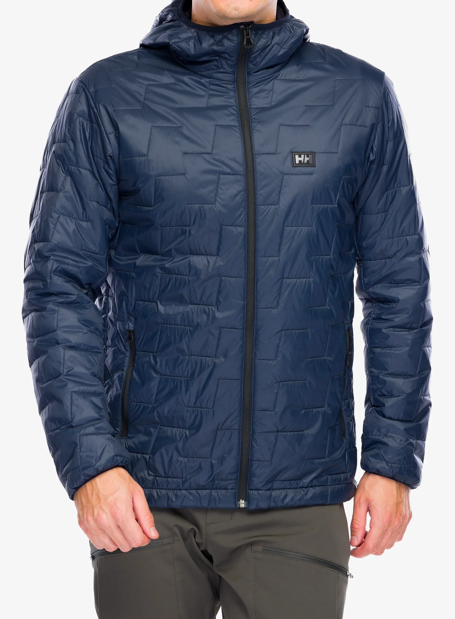 Jakna s postavom Helly Hansen Lifaloft Hooded Insulator Jacket - navy