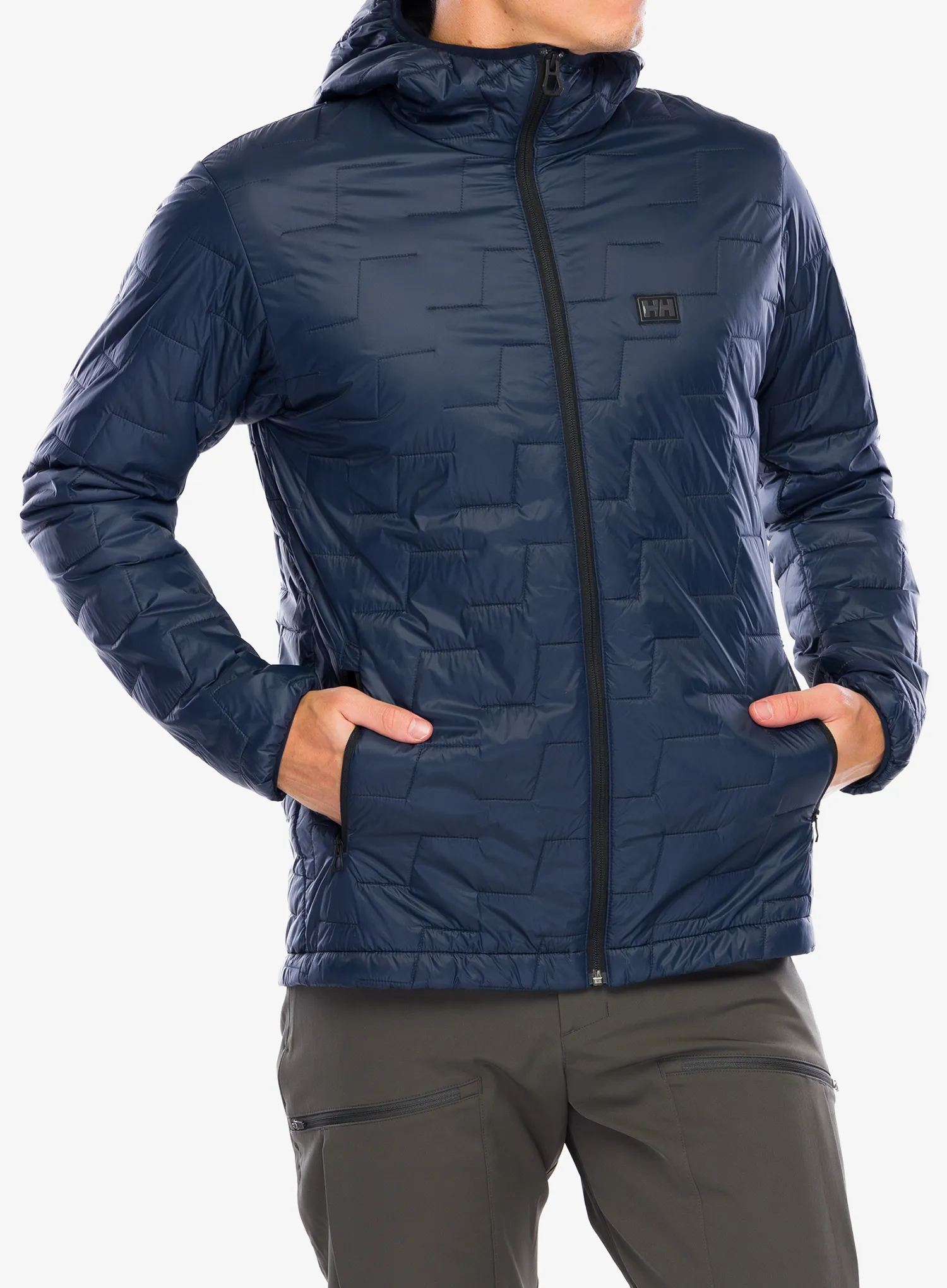 Jakna s postavom Helly Hansen Lifaloft Hooded Insulator Jacket - navy