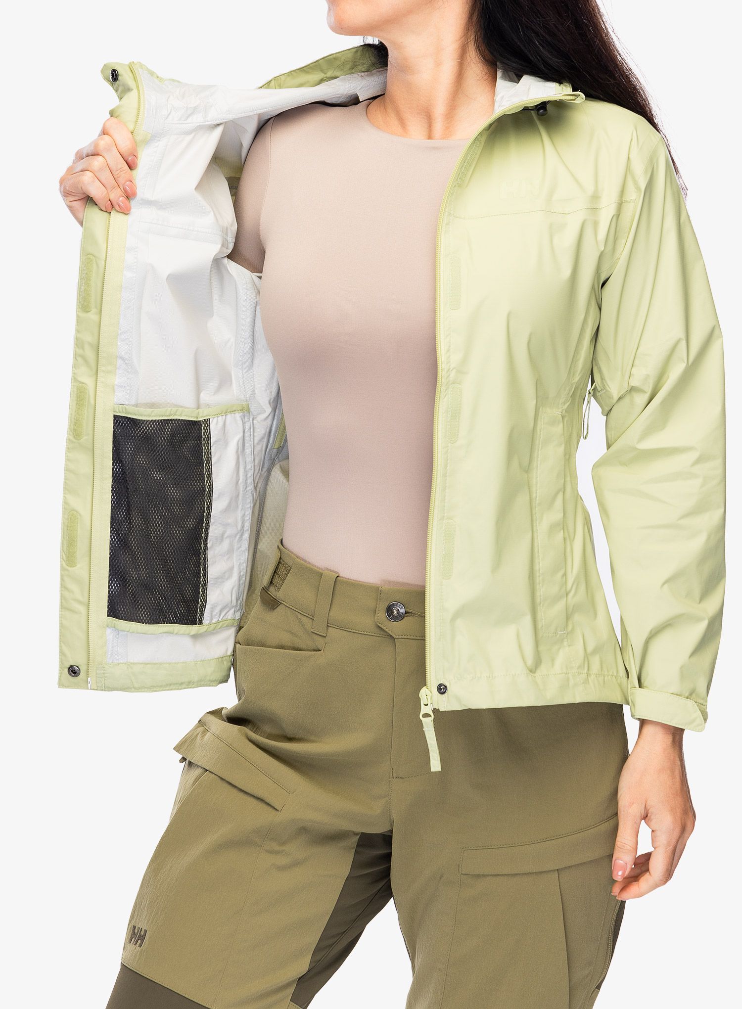 Ženska kišna jakna Helly Hansen Loke Jacket - iced matcha