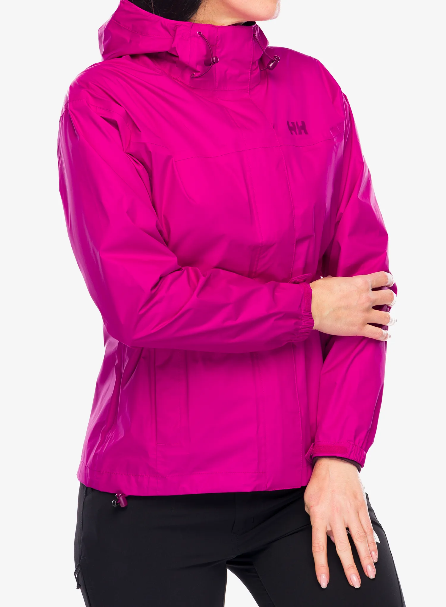 Ženska kišna jakna Helly Hansen Loke Jacket - magenta 2.0