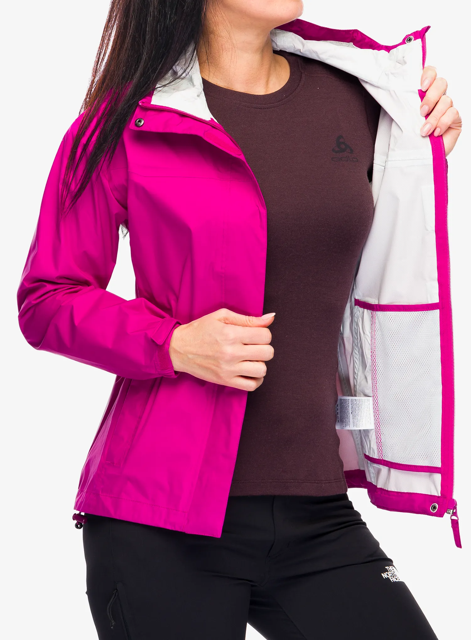 Ženska kišna jakna Helly Hansen Loke Jacket - magenta 2.0