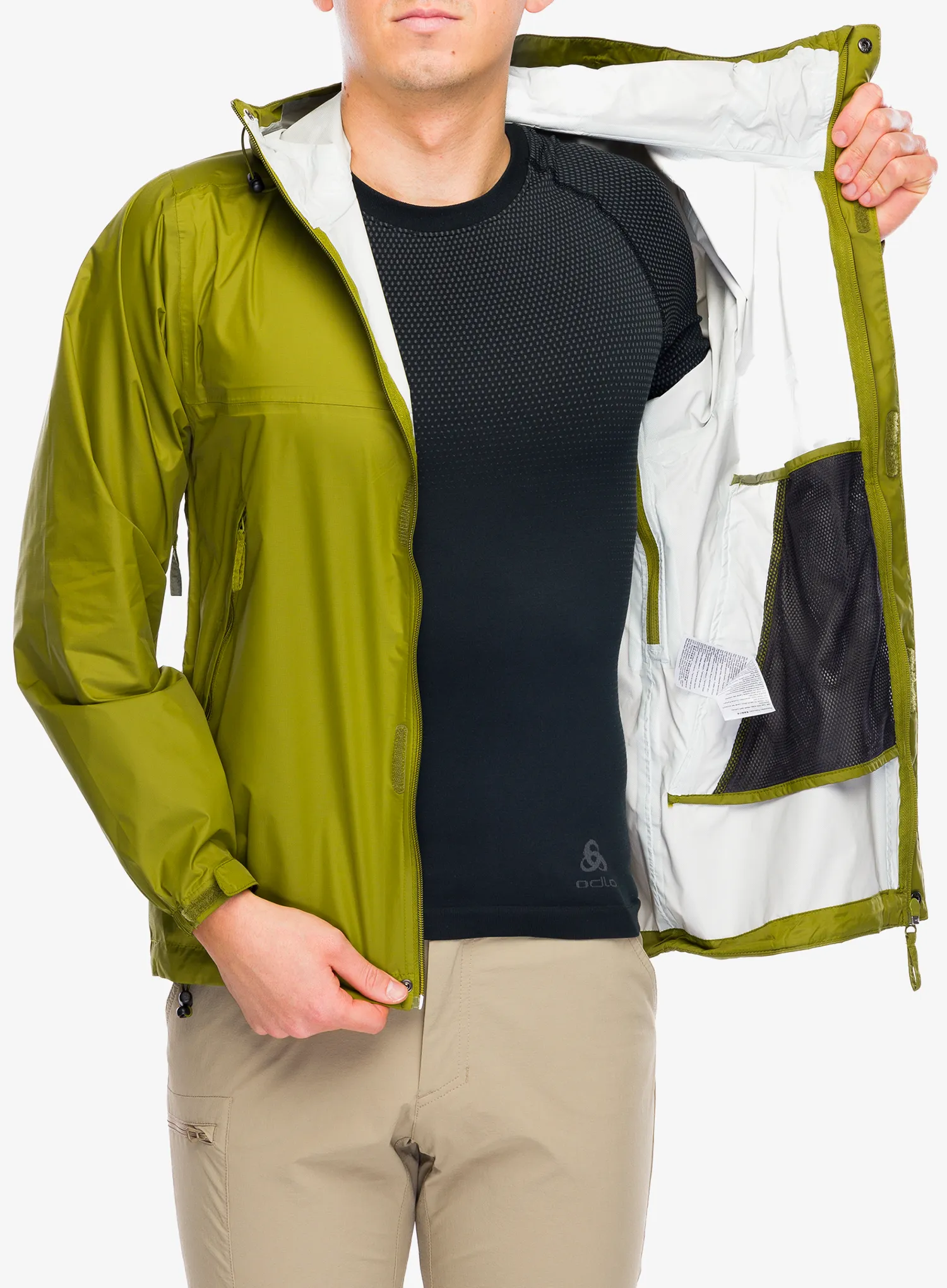 Kišna jakna Helly Hansen Loke Jacket - olive green