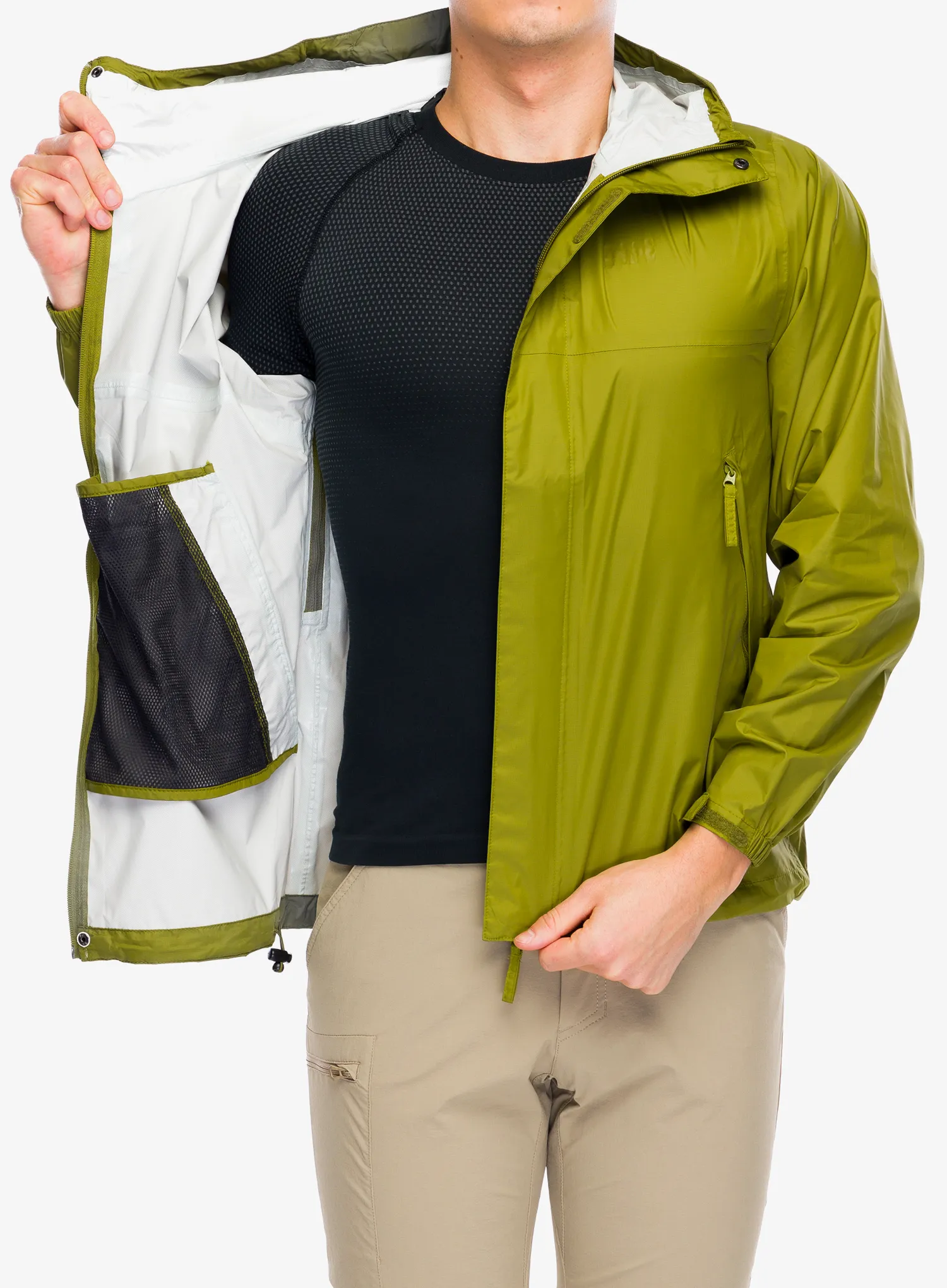 Kišna jakna Helly Hansen Loke Jacket - olive green