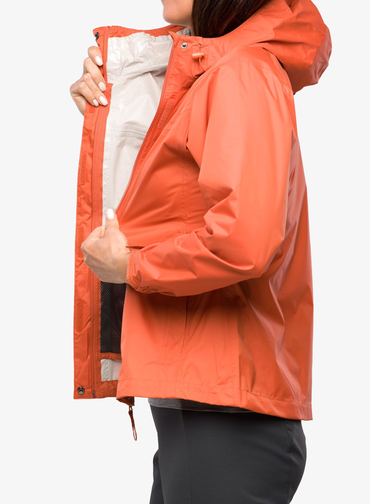 Ženska kišna jakna Helly Hansen Loke Jacket - terracotta