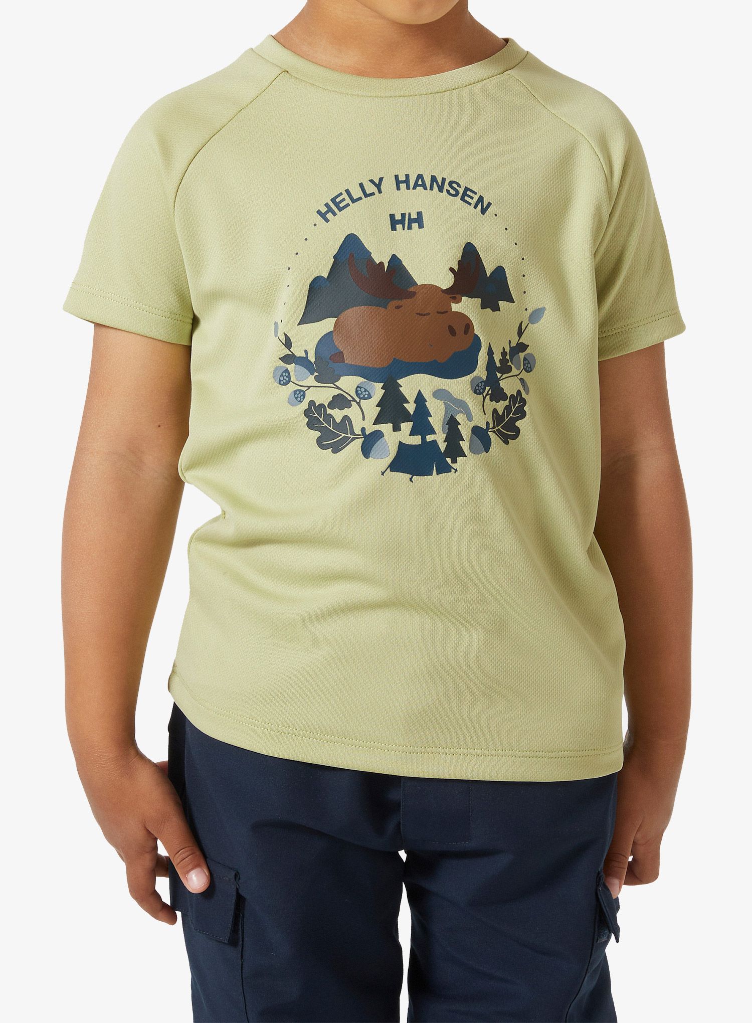 Majica za djecu Helly Hansen Marka T-Shirt - matcha