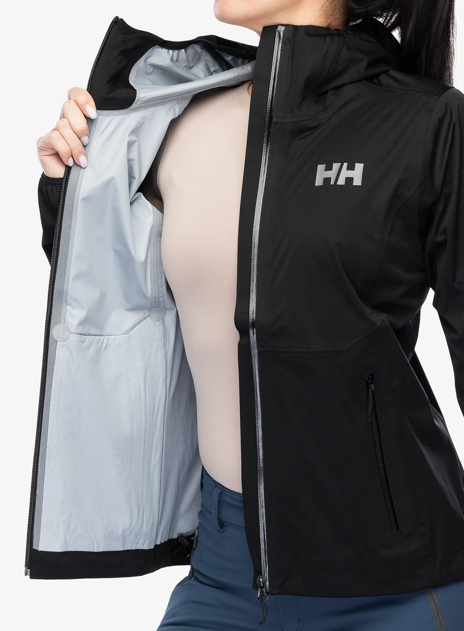 Ženska kišna jakna Helly Hansen Momentum 3L Stretch Jacket