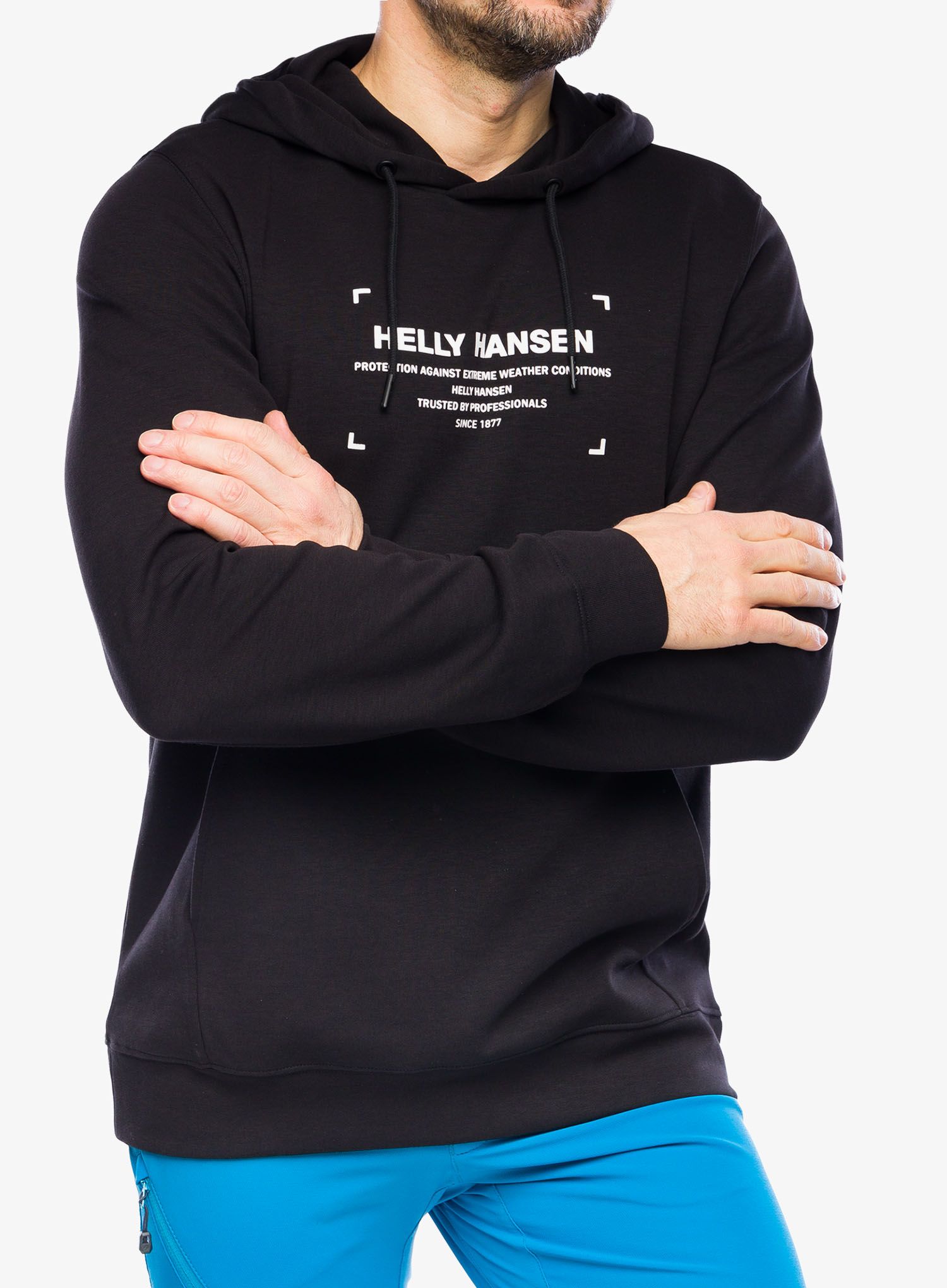 Majica s kapuljačom Helly Hansen Move Sweat Hoodie - black