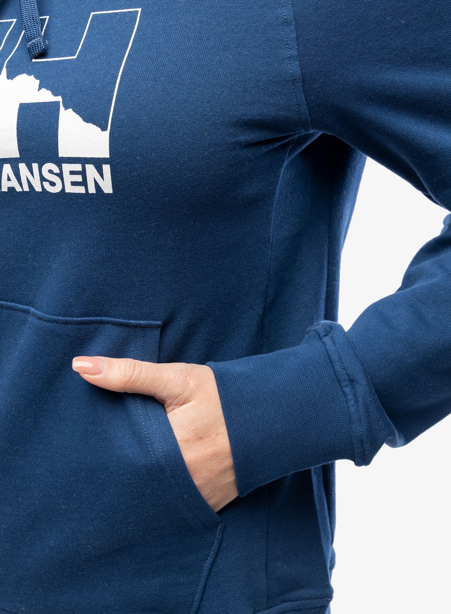 Ženska dukserica Helly Hansen Nord Graph Pullover Hoodie - ocean
