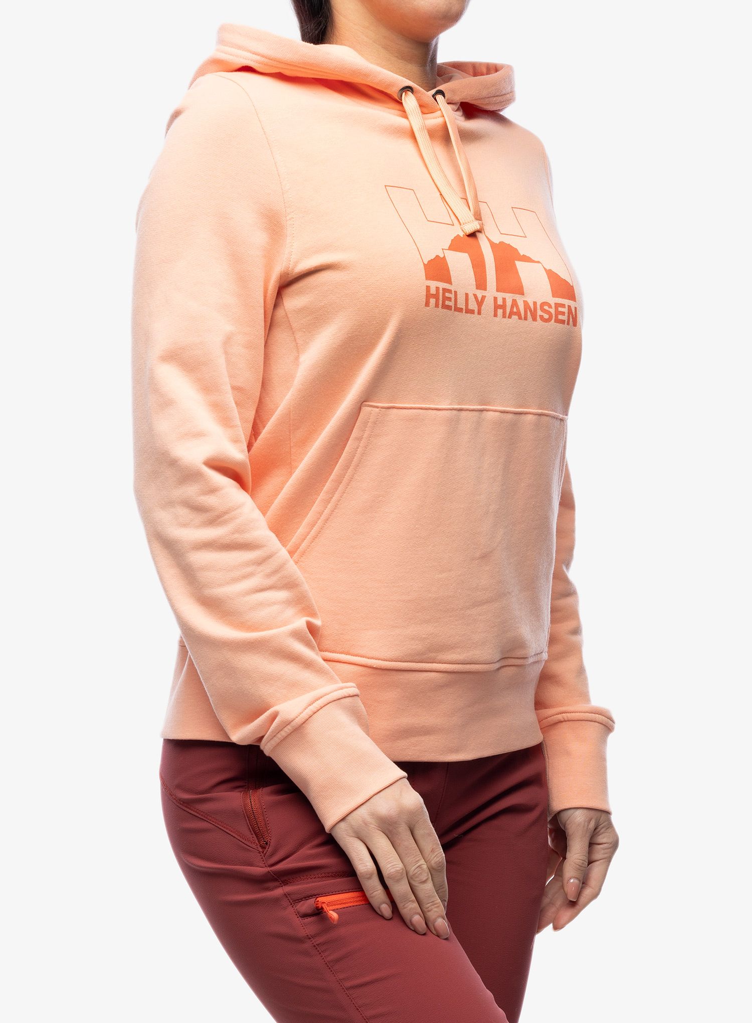 Ženska dukserica Helly Hansen Nord Graph Pullover Hoodie - rose quartz