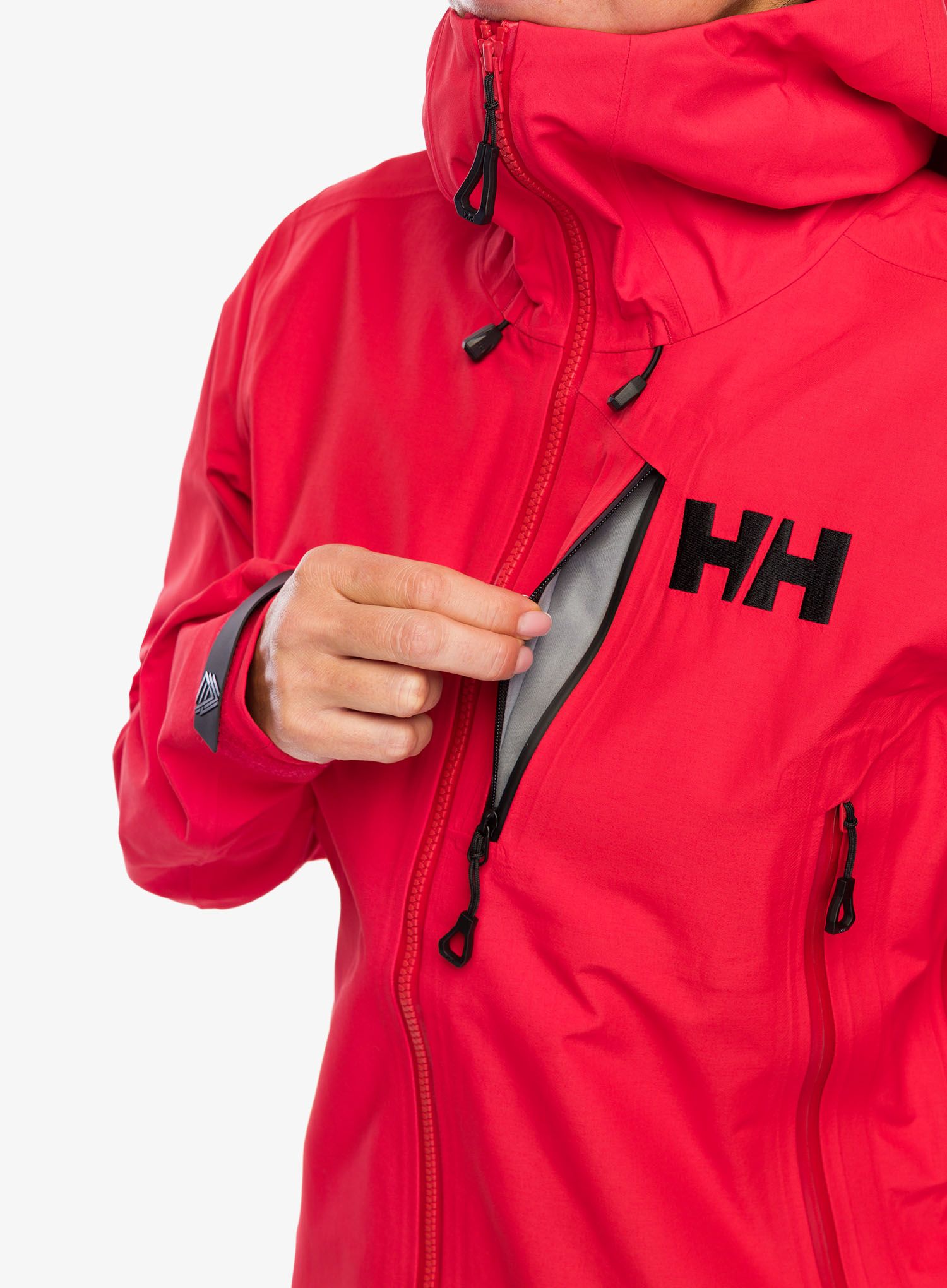 Ženska jakna s membranom Helly Hansen Odin 9 Worlds 3.0 Jacket - alert red