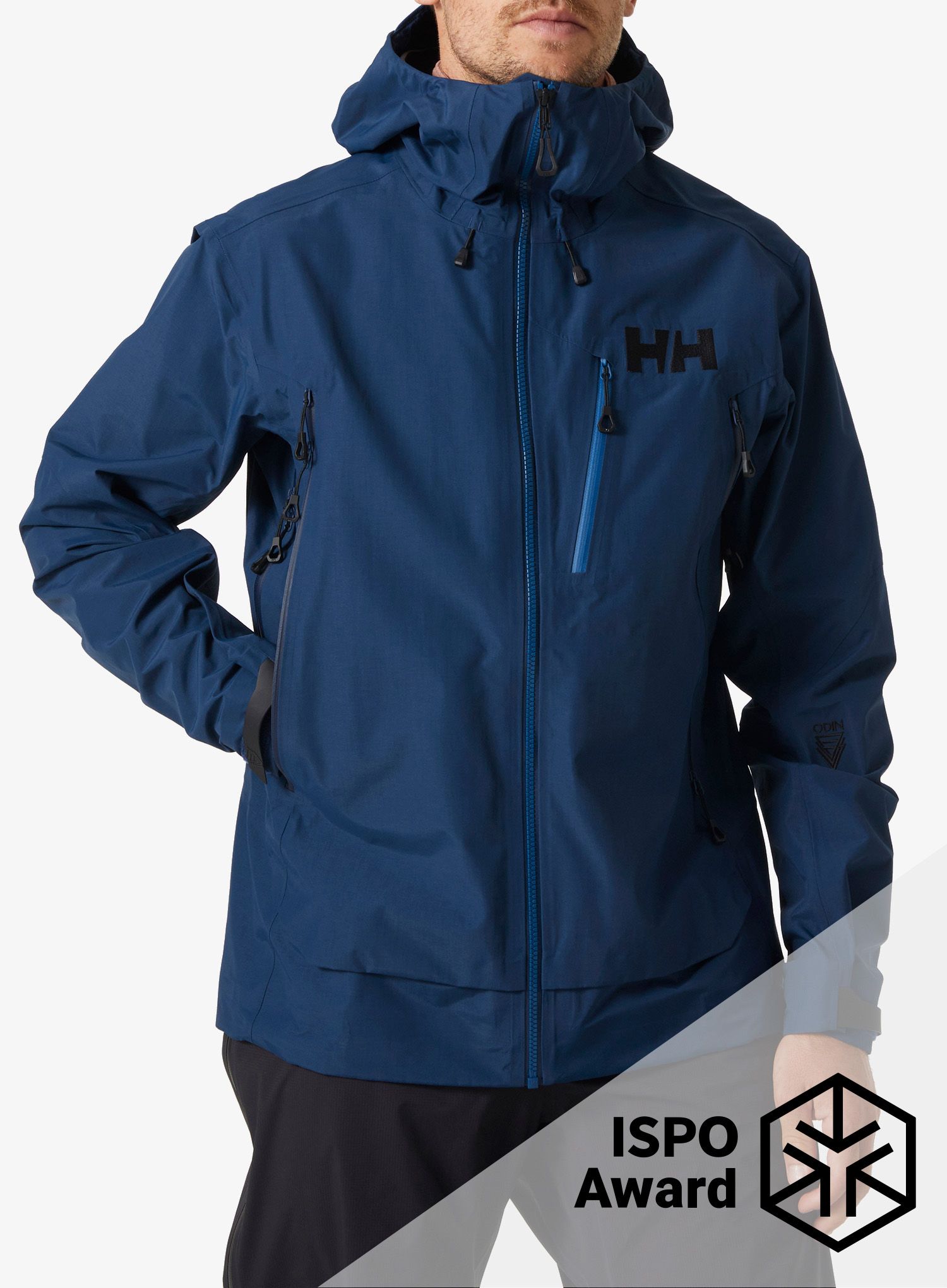 Kišna jakna Helly Hansen Odin 9 Worlds 3.0 Jacket - ocean