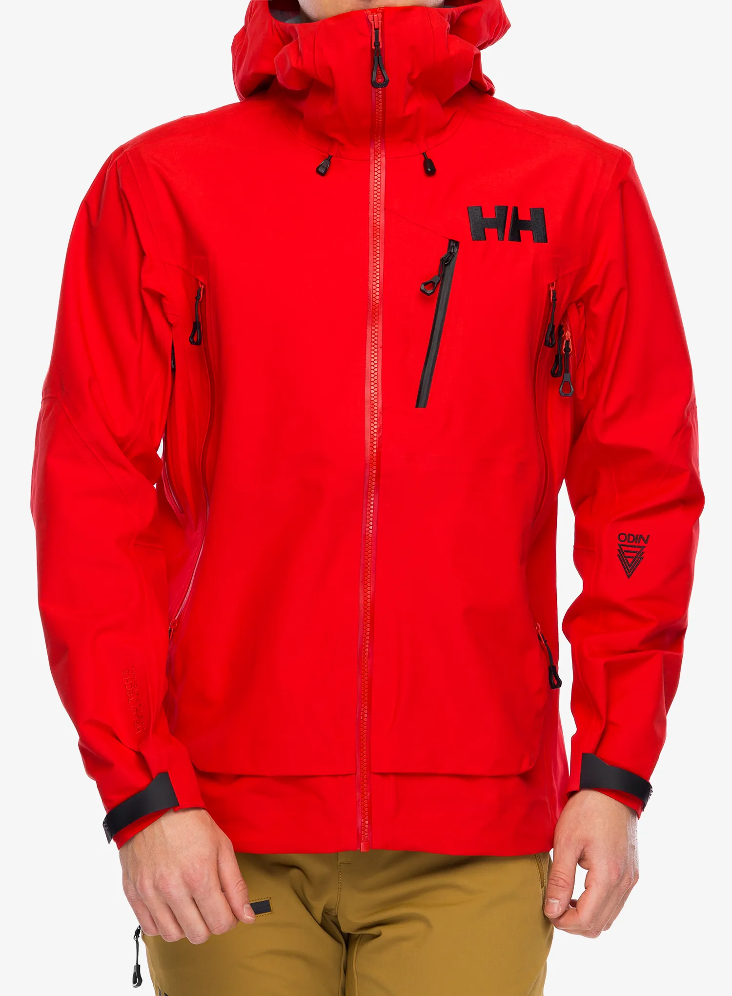 Kišna jakna Helly Hansen Odin 9 Worlds 3.0 Jacket - alert red
