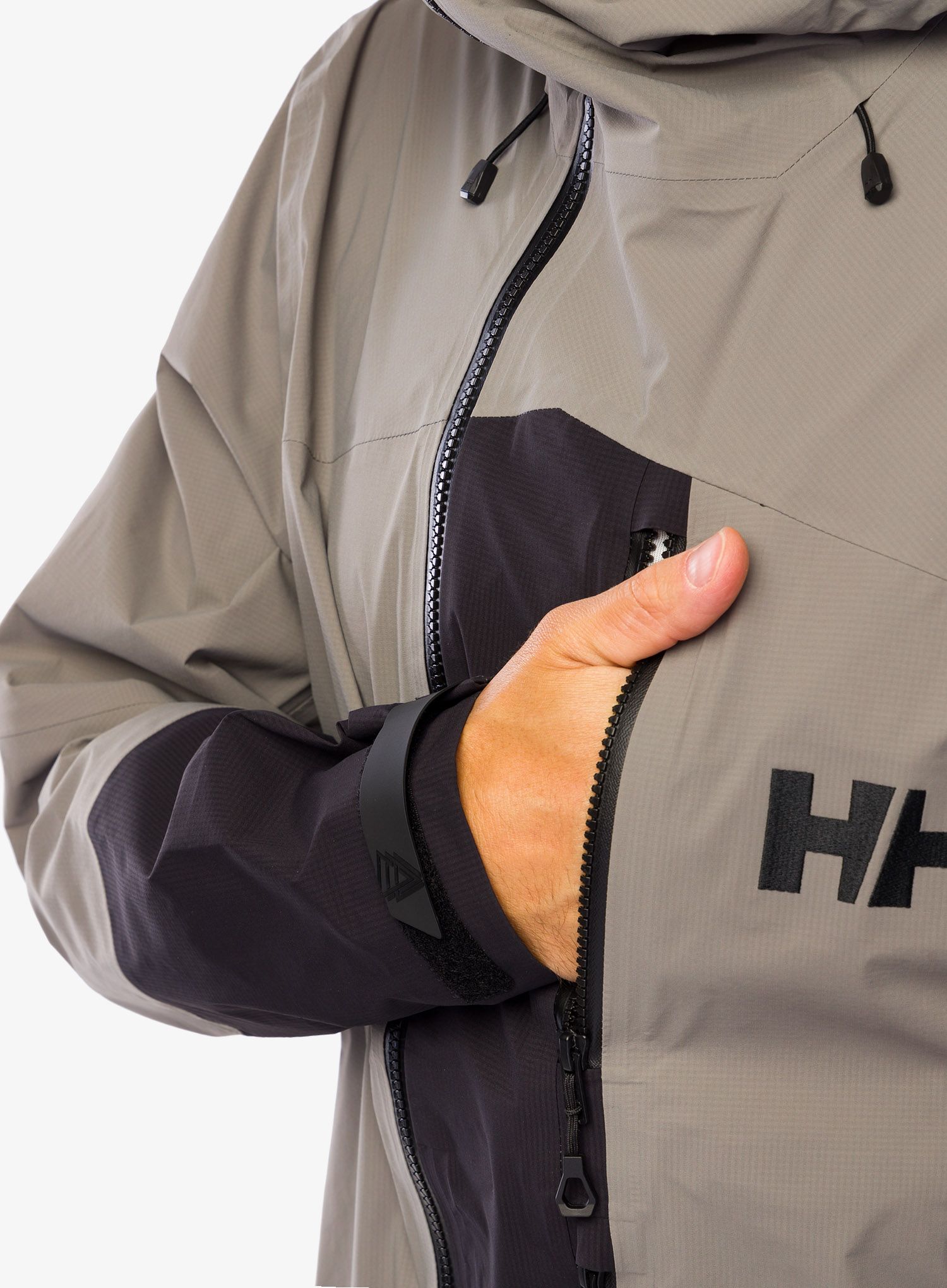 Kišna jakna Helly Hansen Odin BC Infinity Shell Jacket - concrete