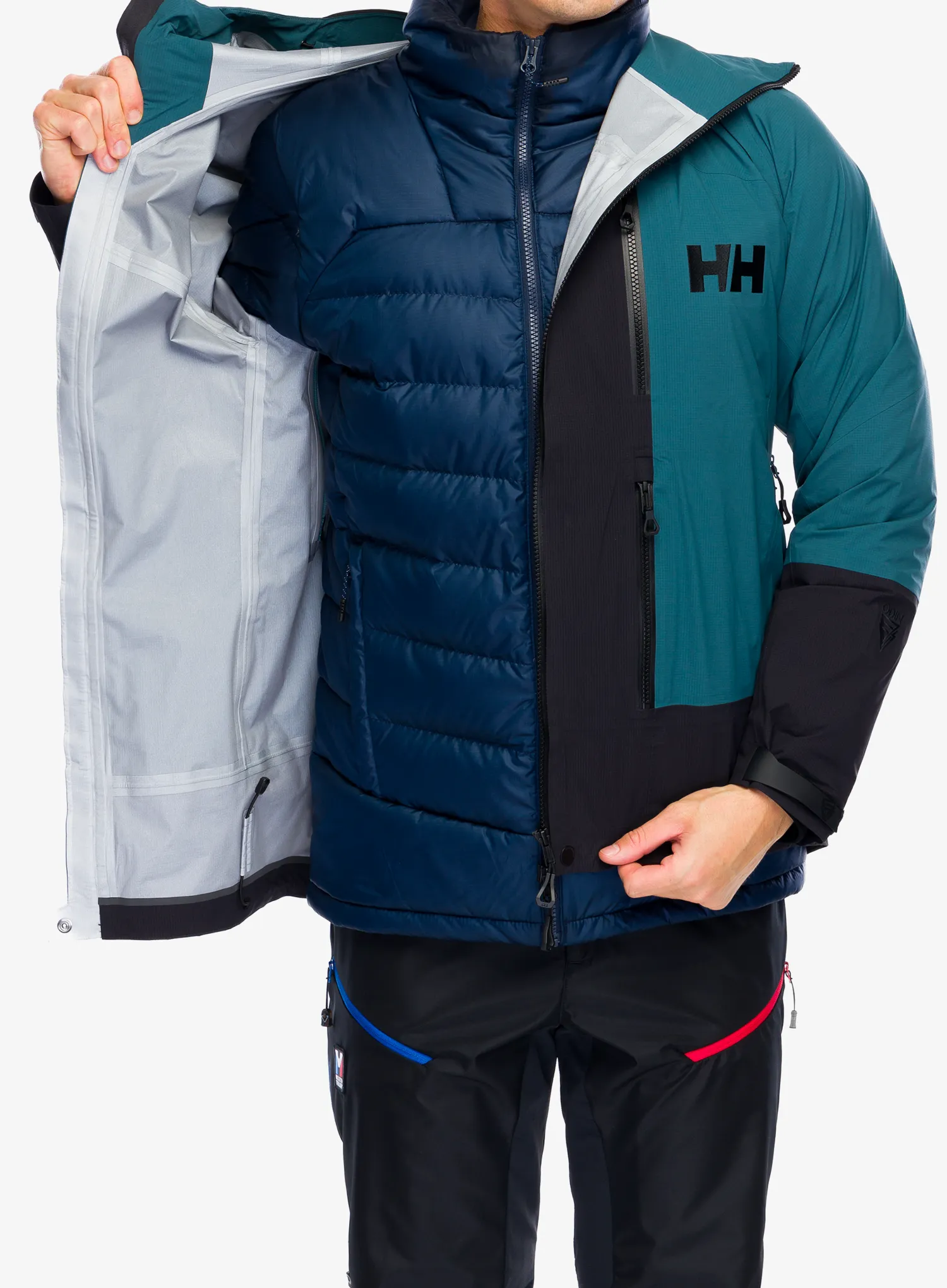Kišna jakna Helly Hansen Odin BC Infinity Shell Jacket - dark creek