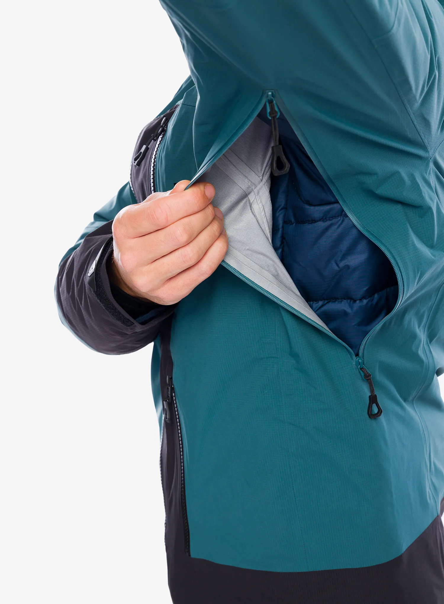 Kišna jakna Helly Hansen Odin BC Infinity Shell Jacket - dark creek