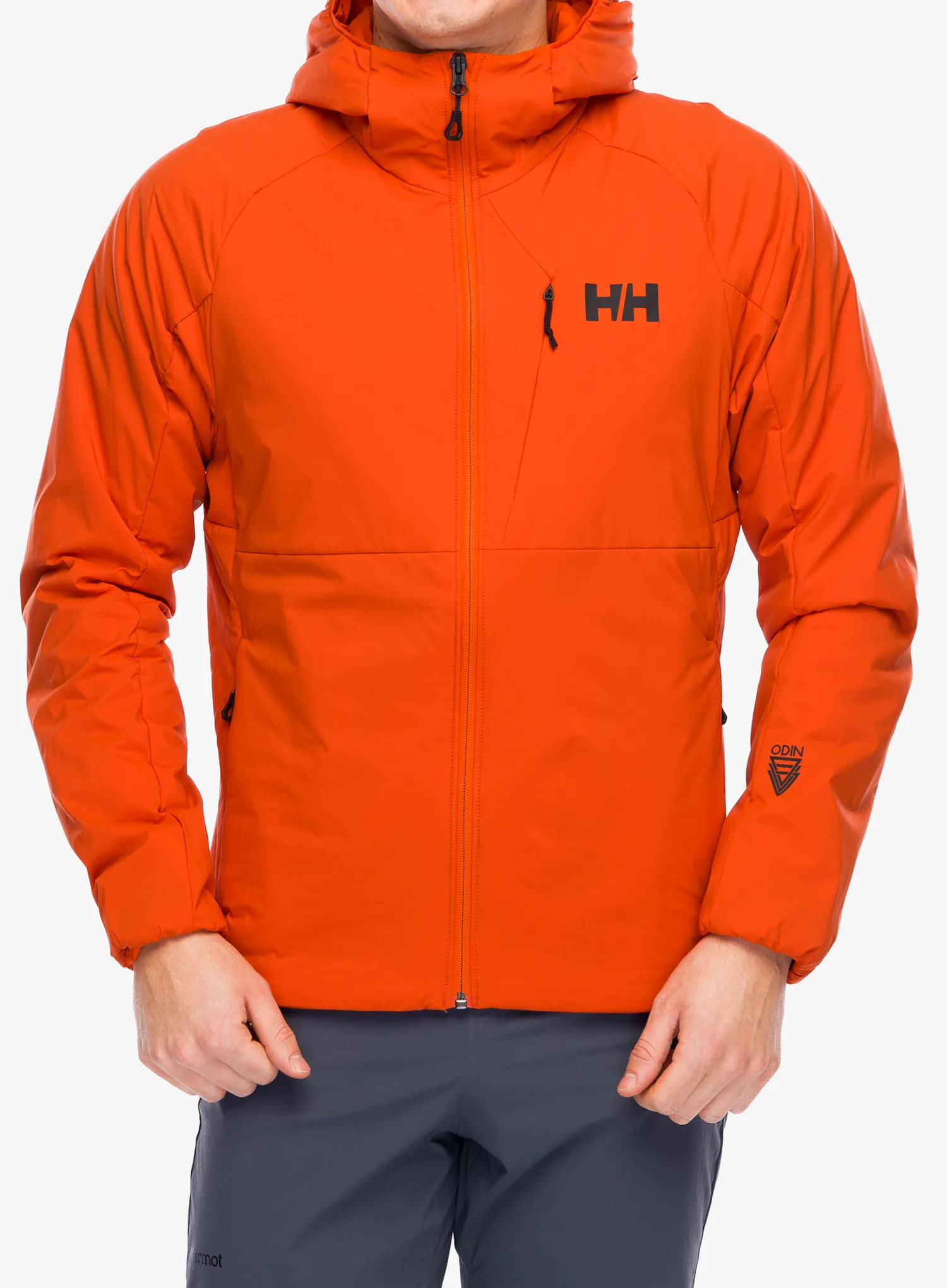 Jakna s postavom Helly Hansen Odin Stretch Hood Insulated 2.0 - patrol orange