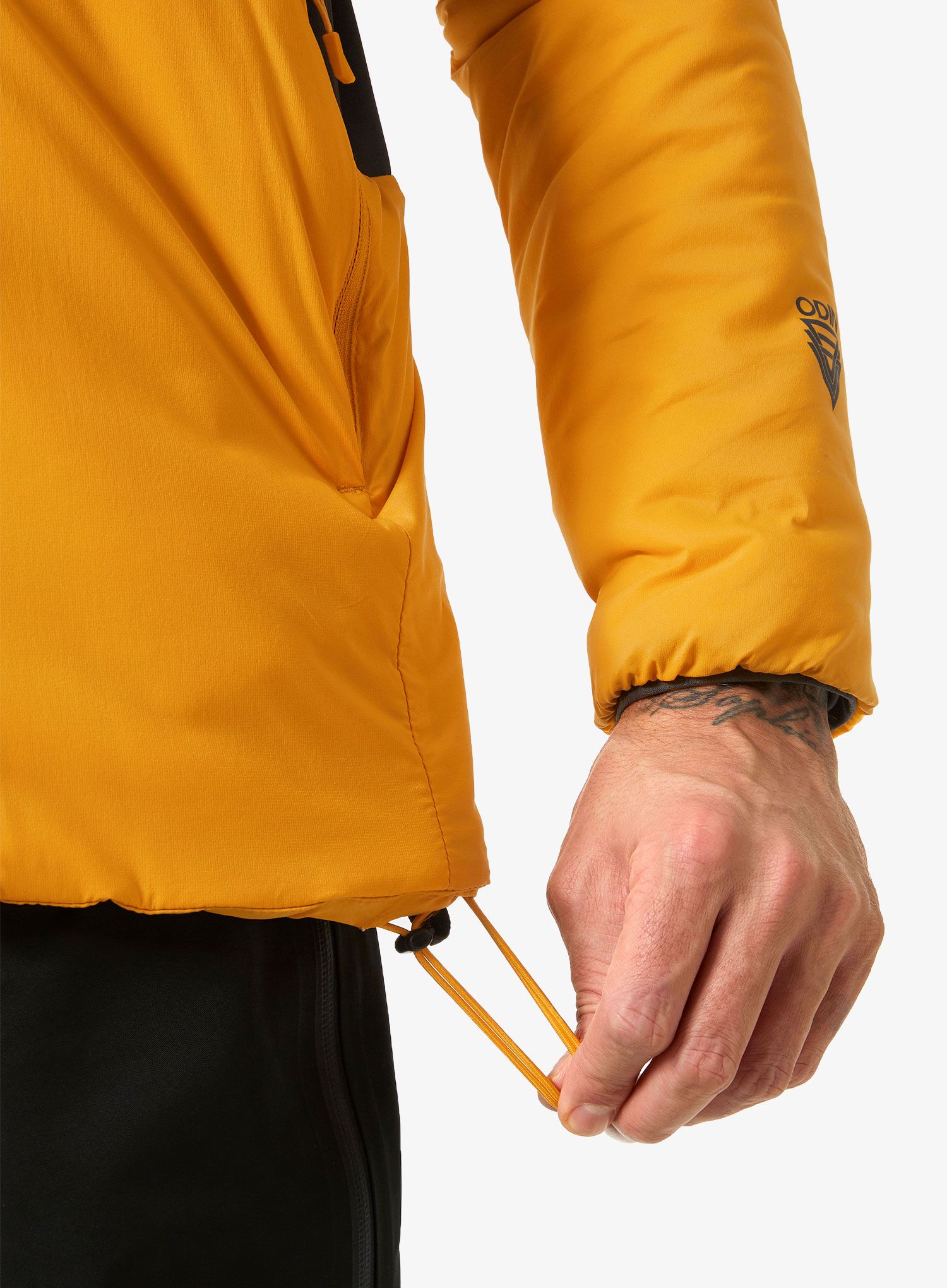 Jakna s postavom Helly Hansen Odin Stretch Hooded Insulator - cloudberry