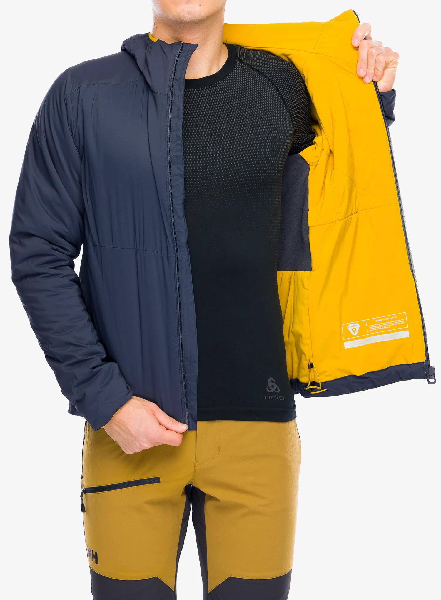 Jakna s postavom Helly Hansen Odin Stretch Hooded Insulator - slate