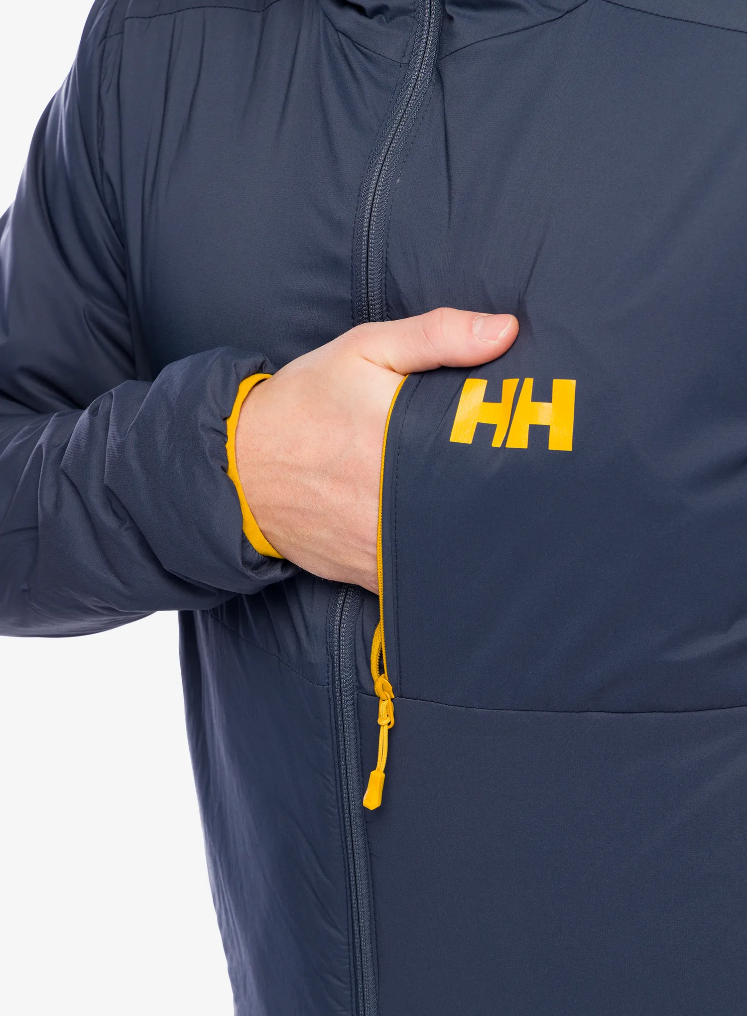 Jakna s postavom Helly Hansen Odin Stretch Hooded Insulator - slate