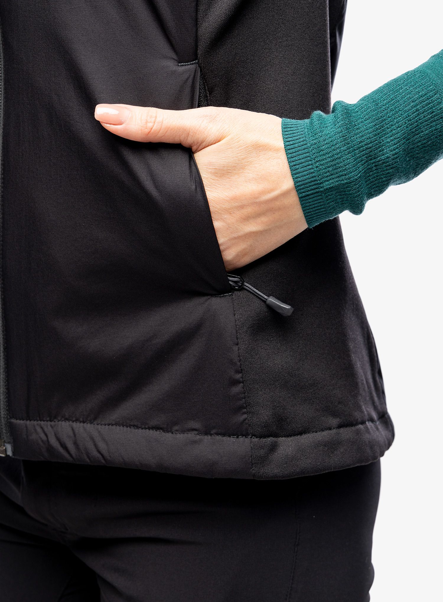 Ženski prsluk Helly Hansen Odin Stretch Light Insulator - black