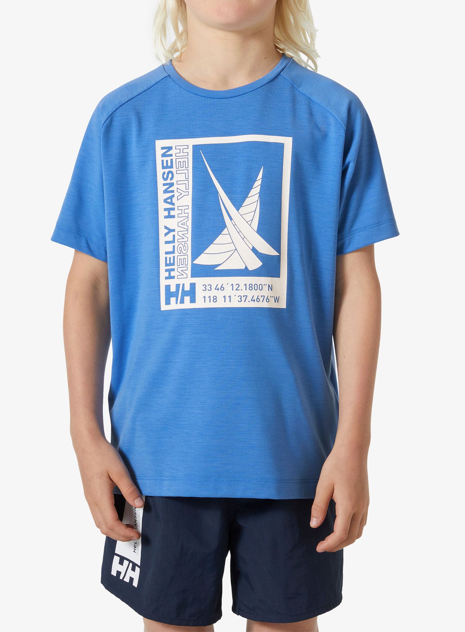 Dječja majica Helly Hansen Port T-Shirt - ultra blue