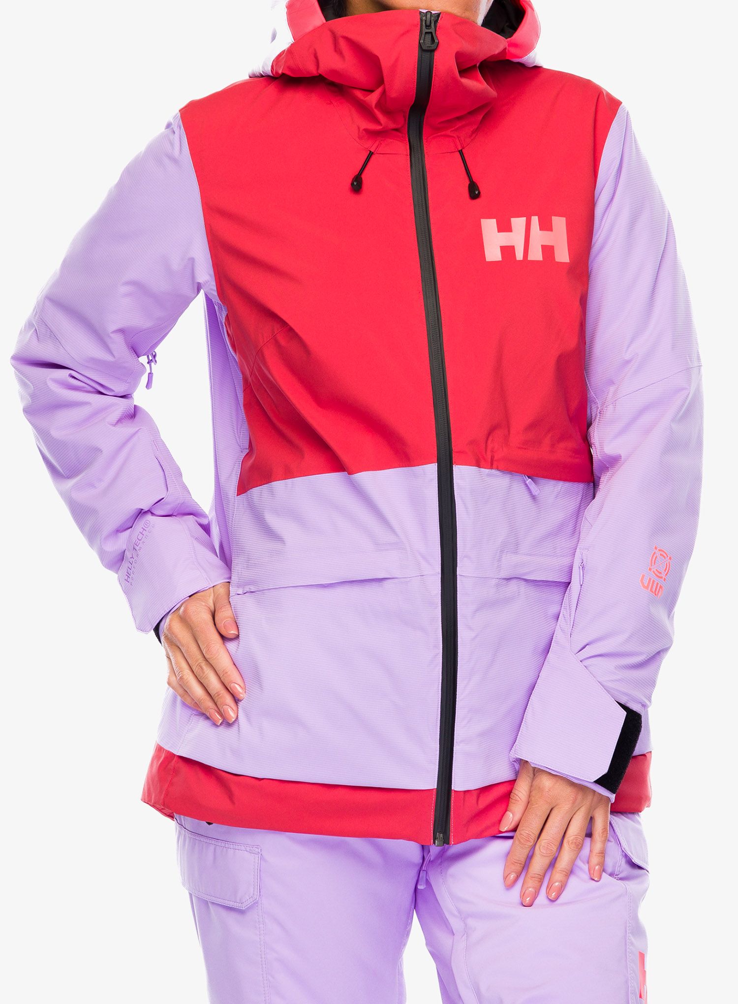 Ženska skijaška jakna Helly Hansen Powchaser 2.0 Jacket - heather