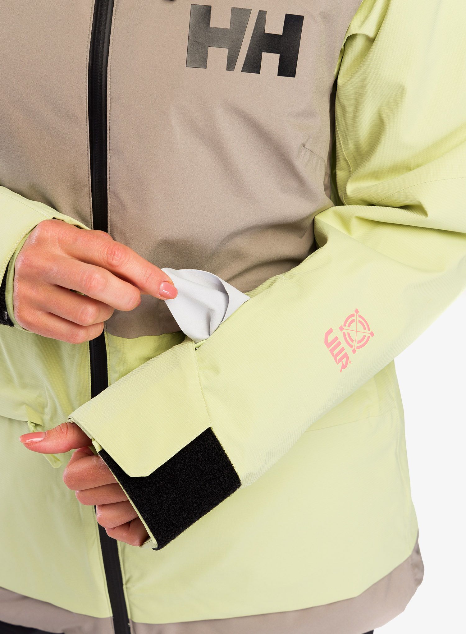 Ženska skijaška jakna Helly Hansen Powchaser 2.0 Jacket - iced matcha