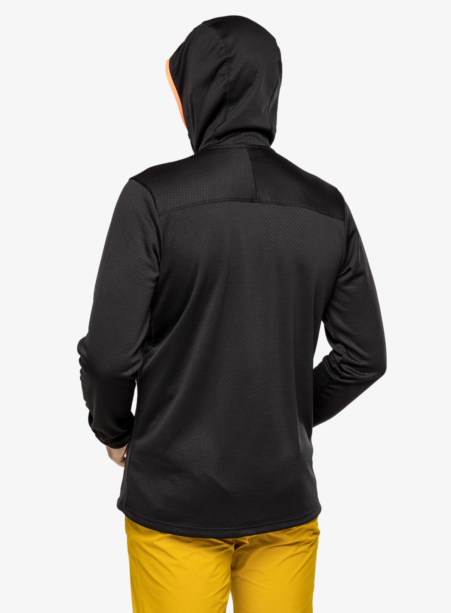 Dukserica s 1/2 patentnim zatvaračem Helly Hansen Powdreamer Midlayer - black