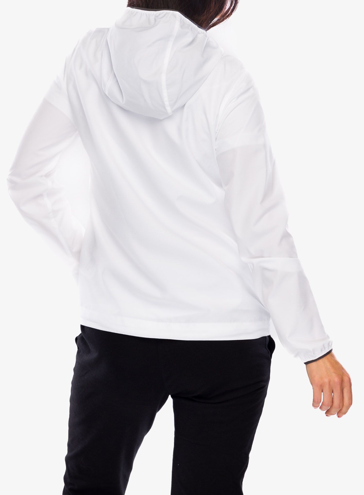 Ženska jakna Helly Hansen Salt Striped Windbreaker Jacket - white