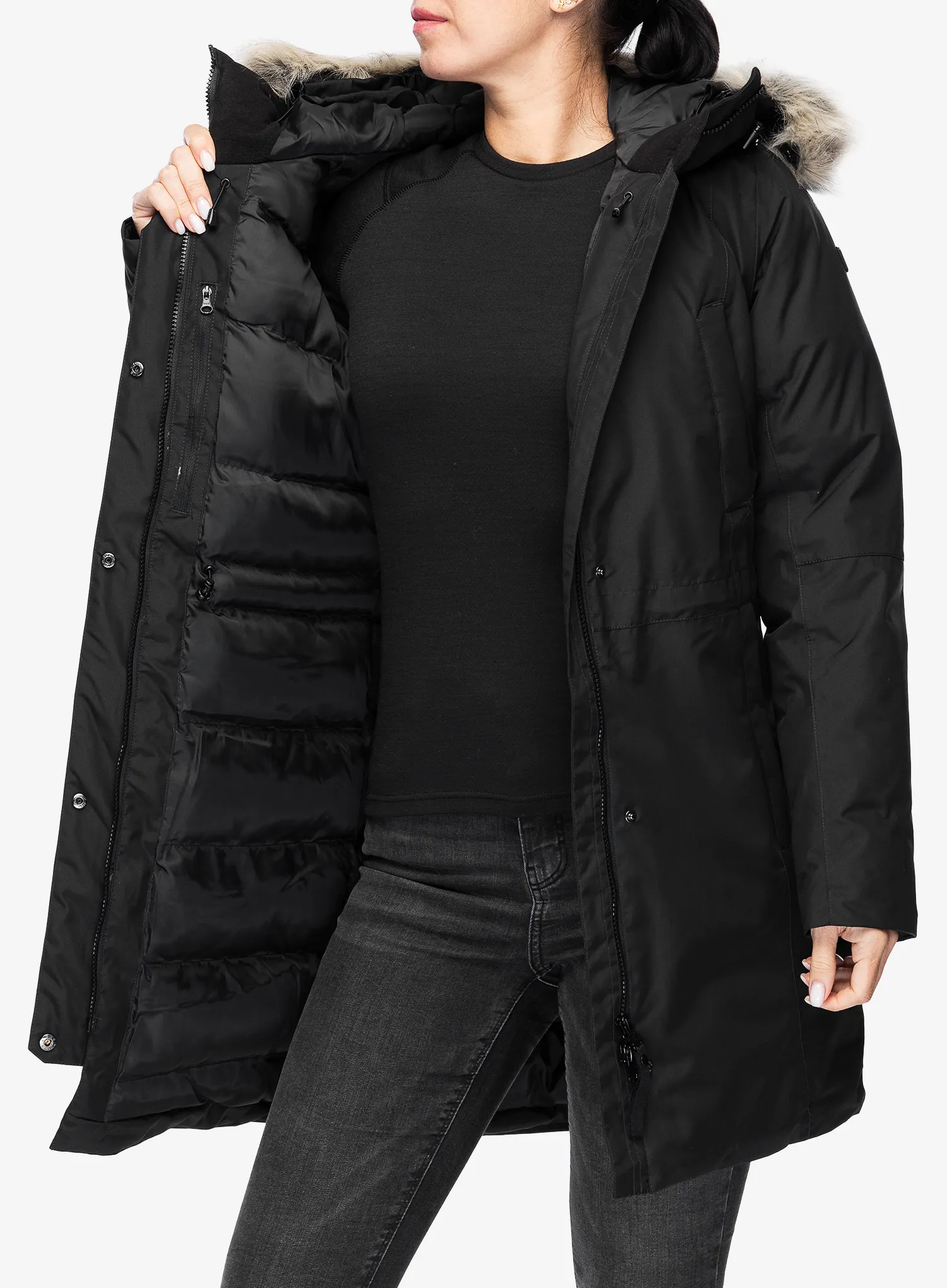 Ženska zimska parka Helly Hansen Senja Parka - black