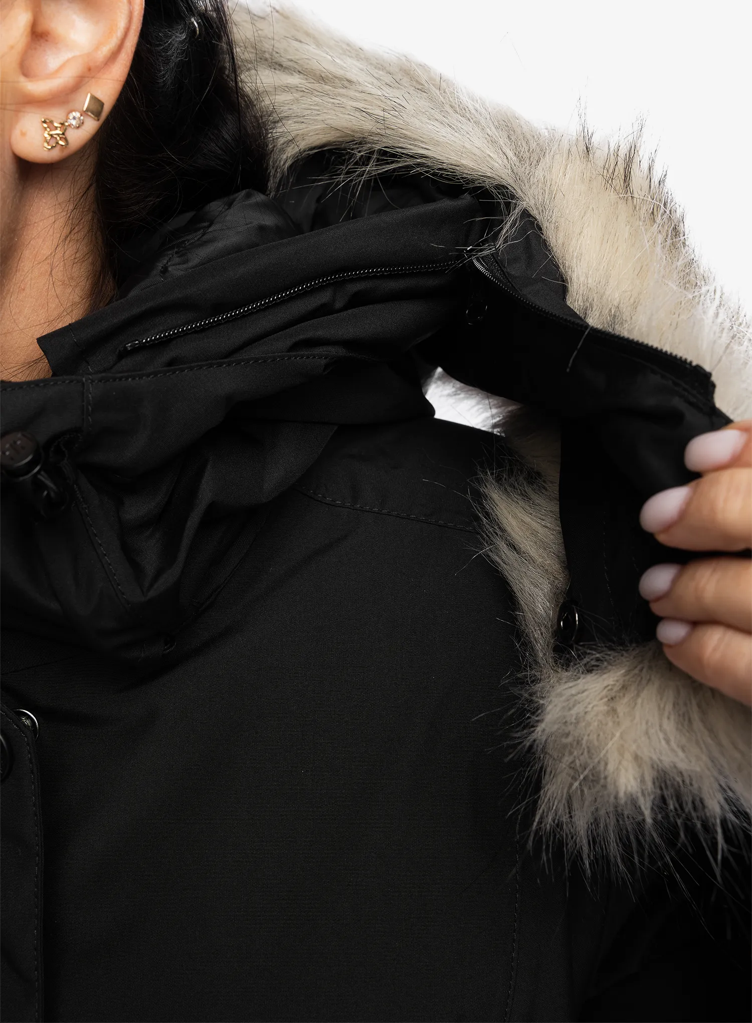 Ženska zimska parka Helly Hansen Senja Parka - black