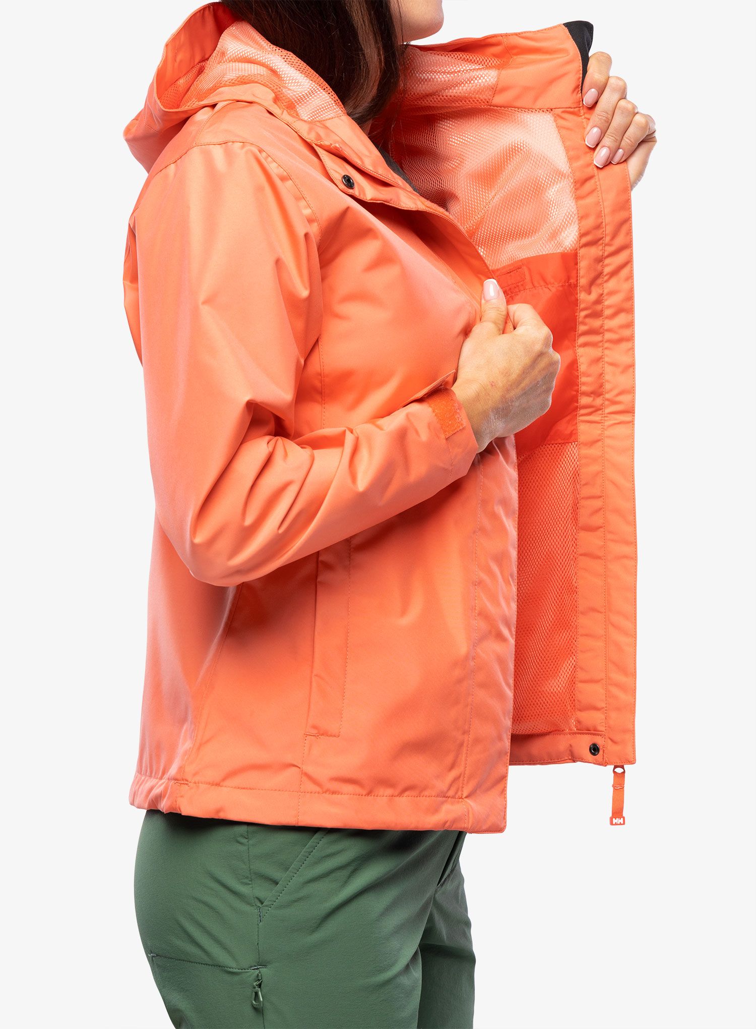 Ženska kišna jakna Helly Hansen Seven J Jacket - peach echo