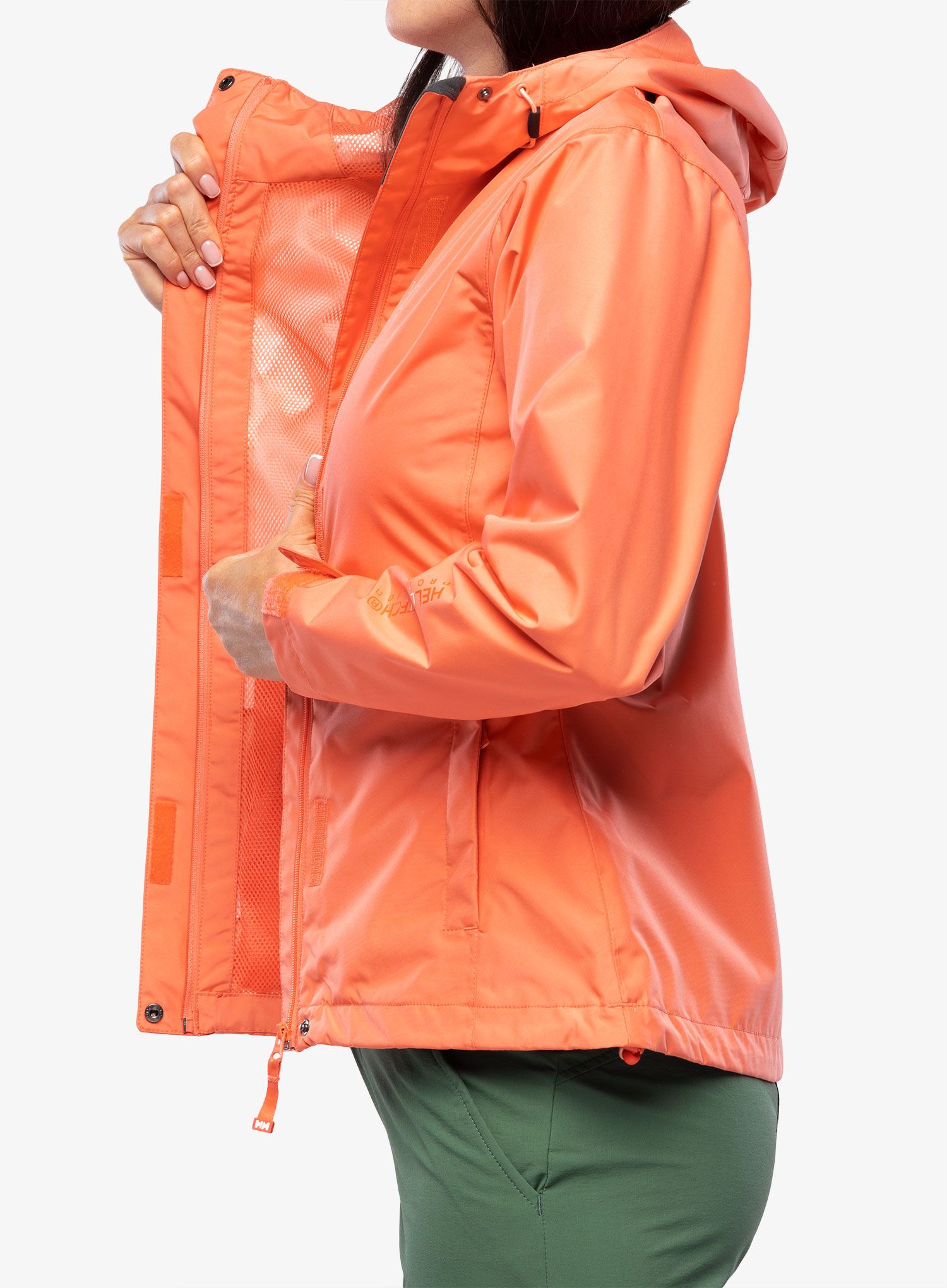 Ženska kišna jakna Helly Hansen Seven J Jacket - peach echo
