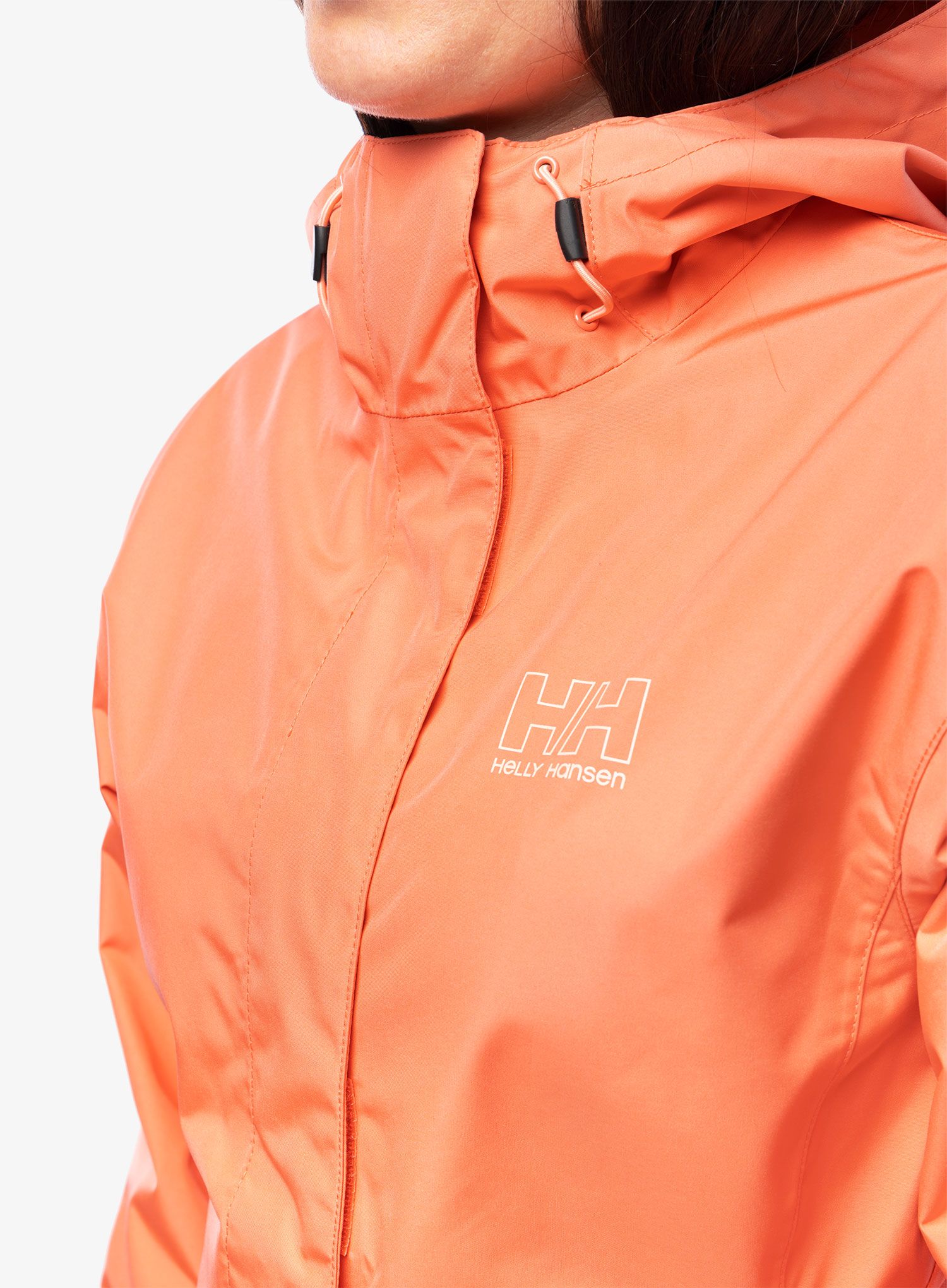 Ženska kišna jakna Helly Hansen Seven J Jacket - peach echo
