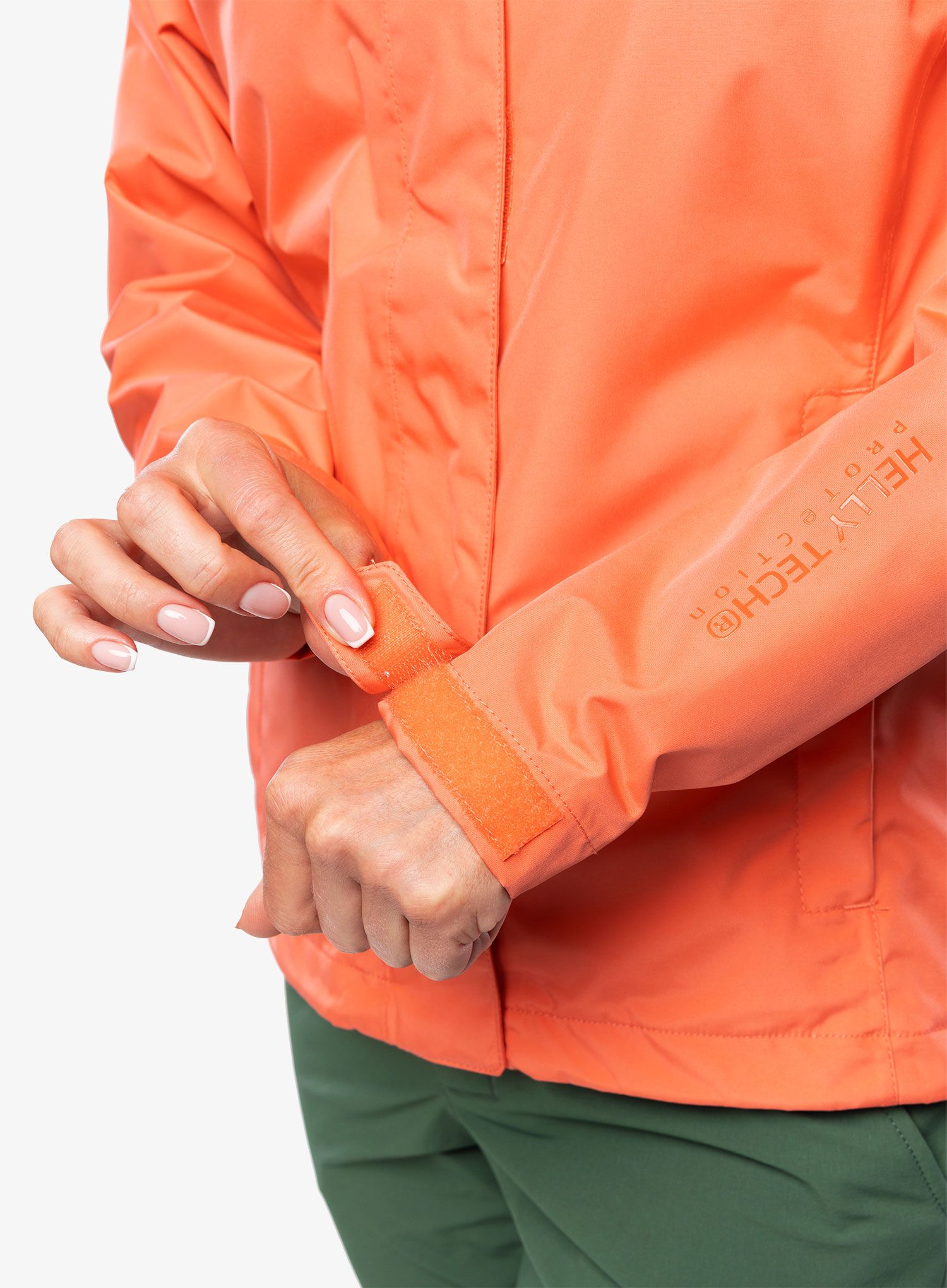 Ženska kišna jakna Helly Hansen Seven J Jacket - peach echo