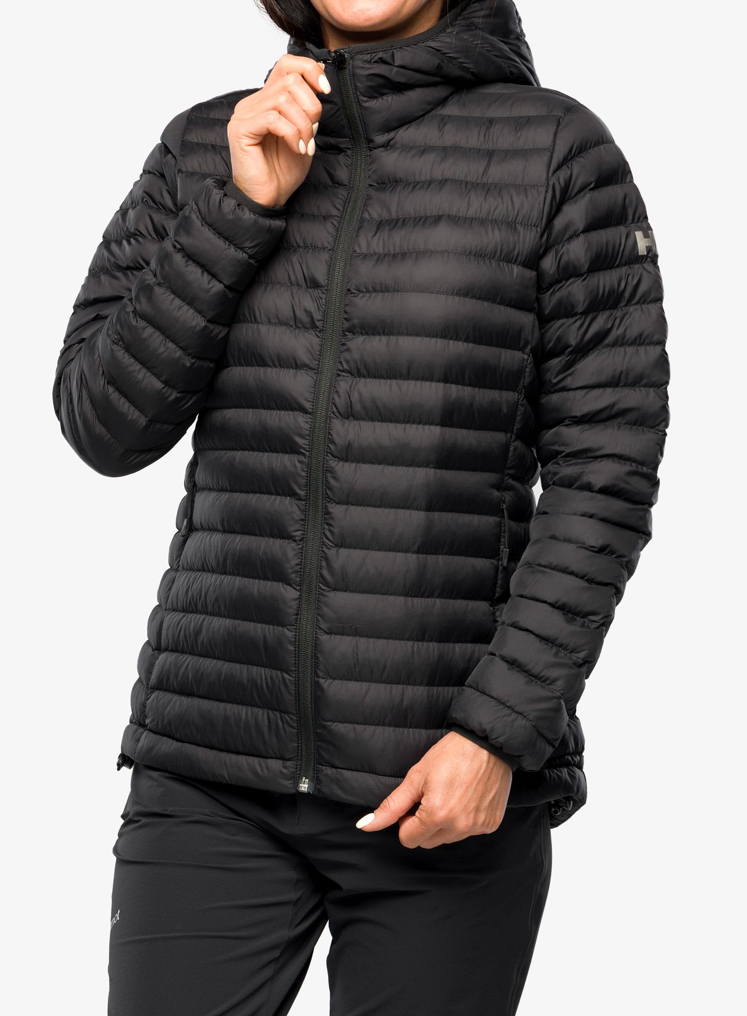 Ženska jakna Helly Hansen Sirdal Hooded Insulator Jack - black