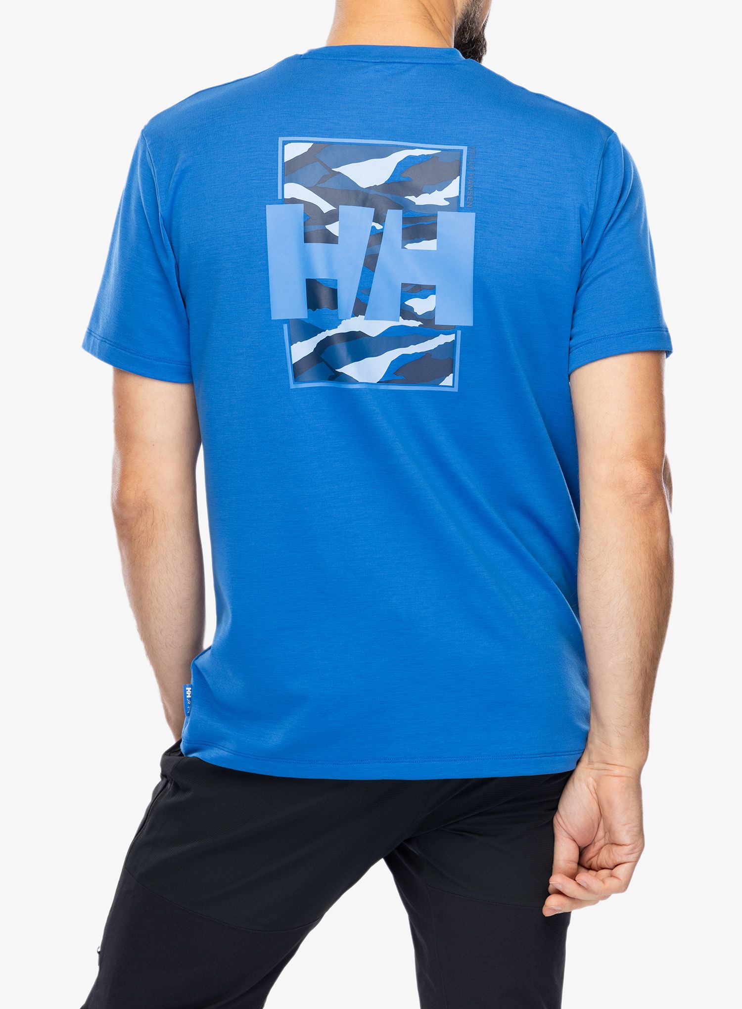 Majica Helly Hansen Skog Recycled Graphic T-Shirt - cobalt 2.0