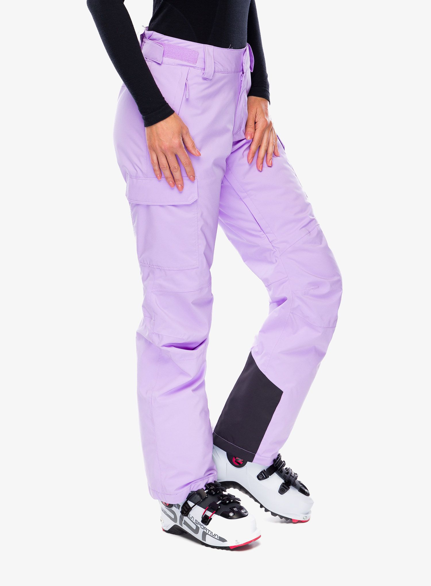 Ženske skijaške hlače Helly Hansen Switch Cargo Insulated Pant - heather