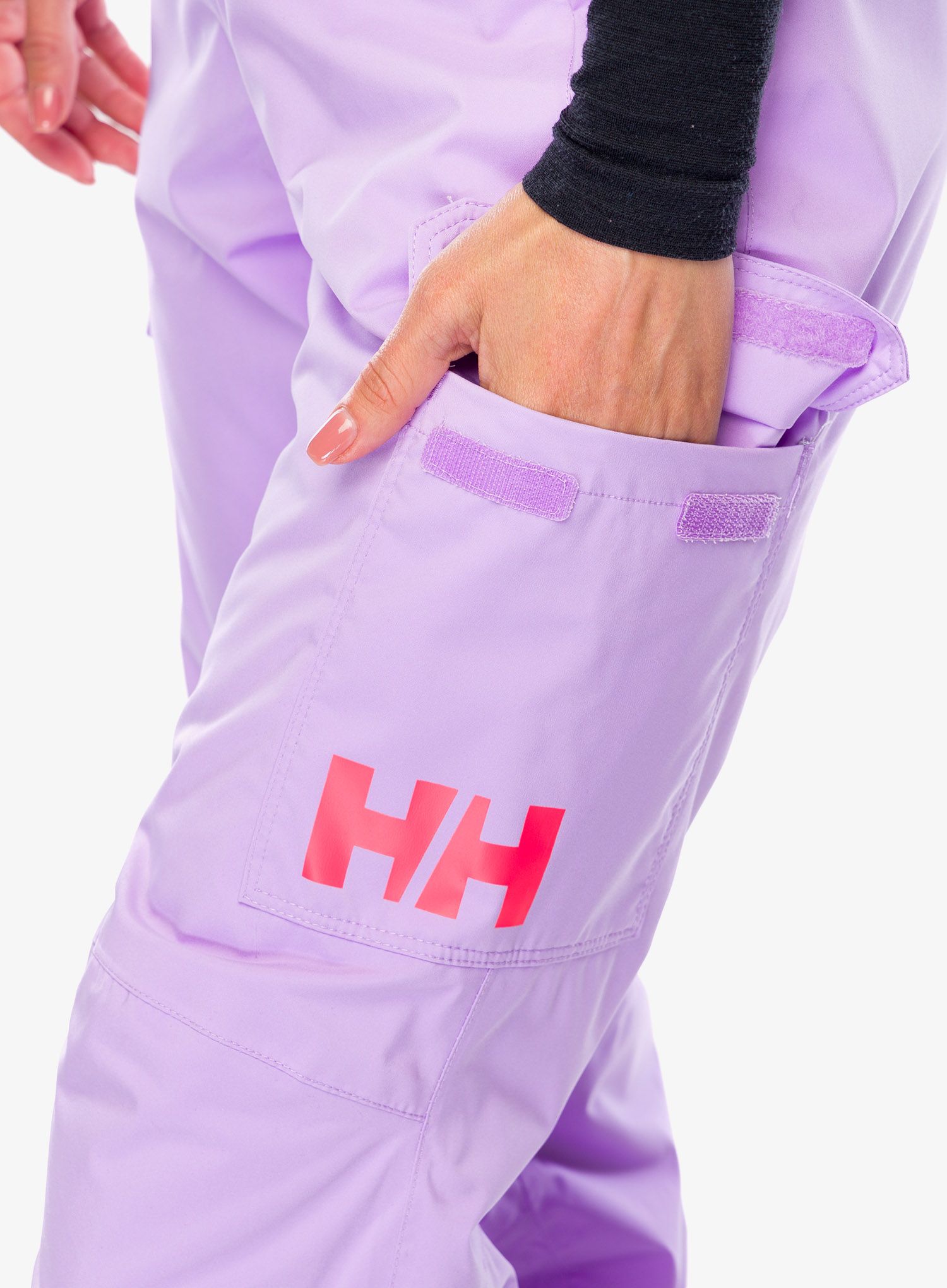 Ženske skijaške hlače Helly Hansen Switch Cargo Insulated Pant - heather